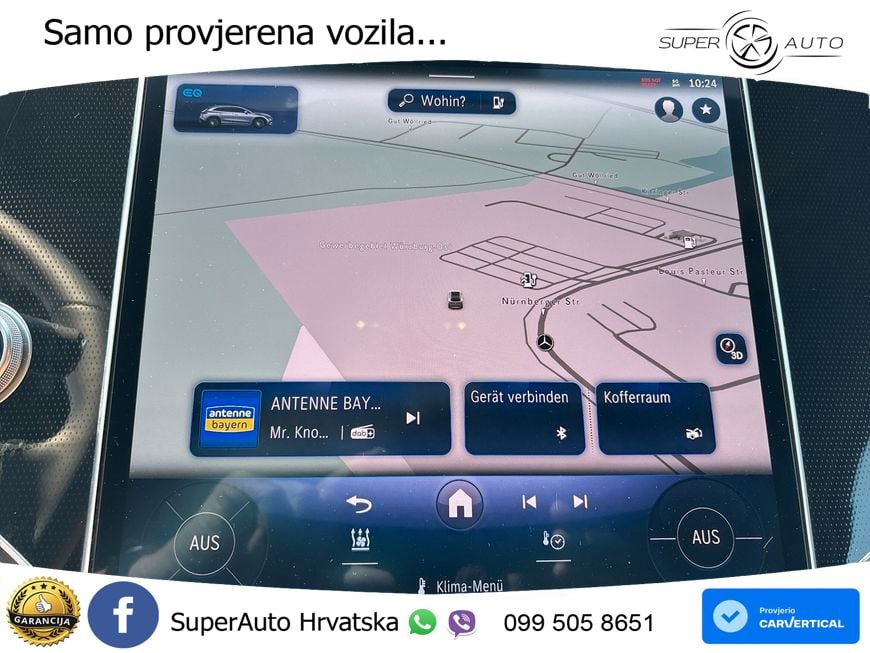 Mercedes EQE SUV 300 100 kWh (265 KS) LED+GR SJED+ACC