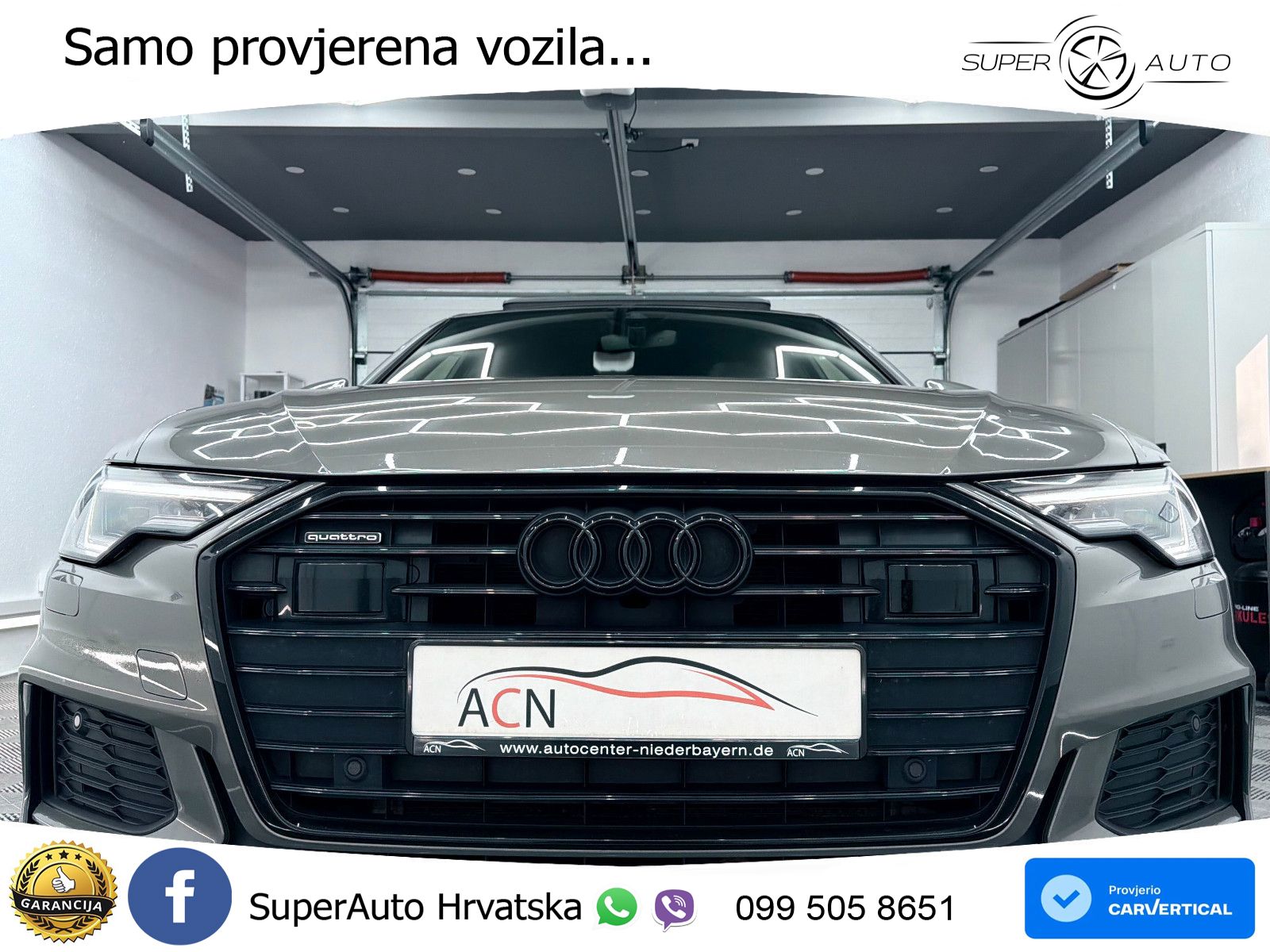 Audi A6 50 TDI V6 (286 KS) quattro tiptronic S line LED+GR SJED+ACC