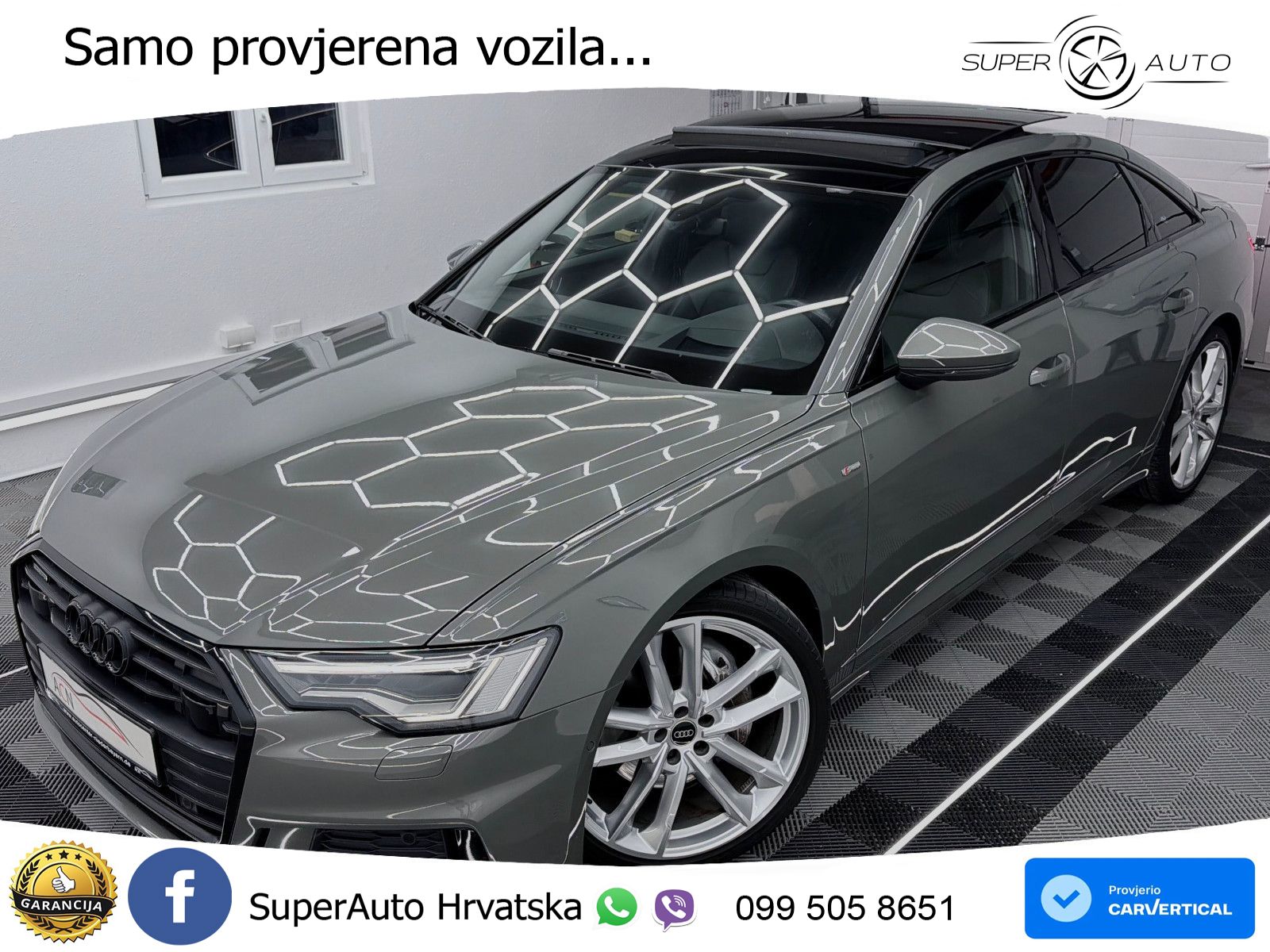 Audi A6 50 TDI V6 (286 KS) quattro tiptronic S line LED+GR SJED+ACC