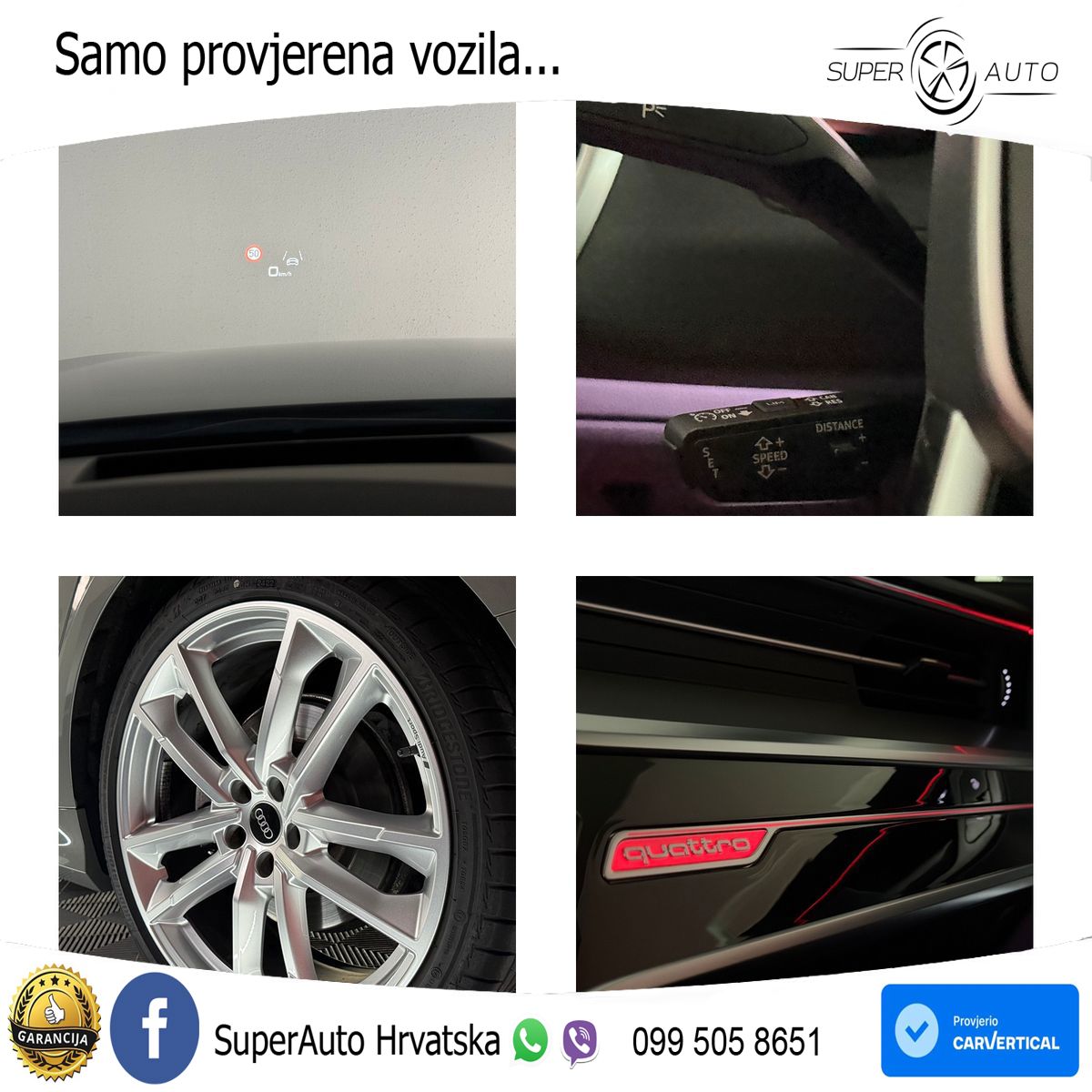 Audi A6 50 TDI V6 (286 KS) quattro tiptronic S line LED+GR SJED+ACC