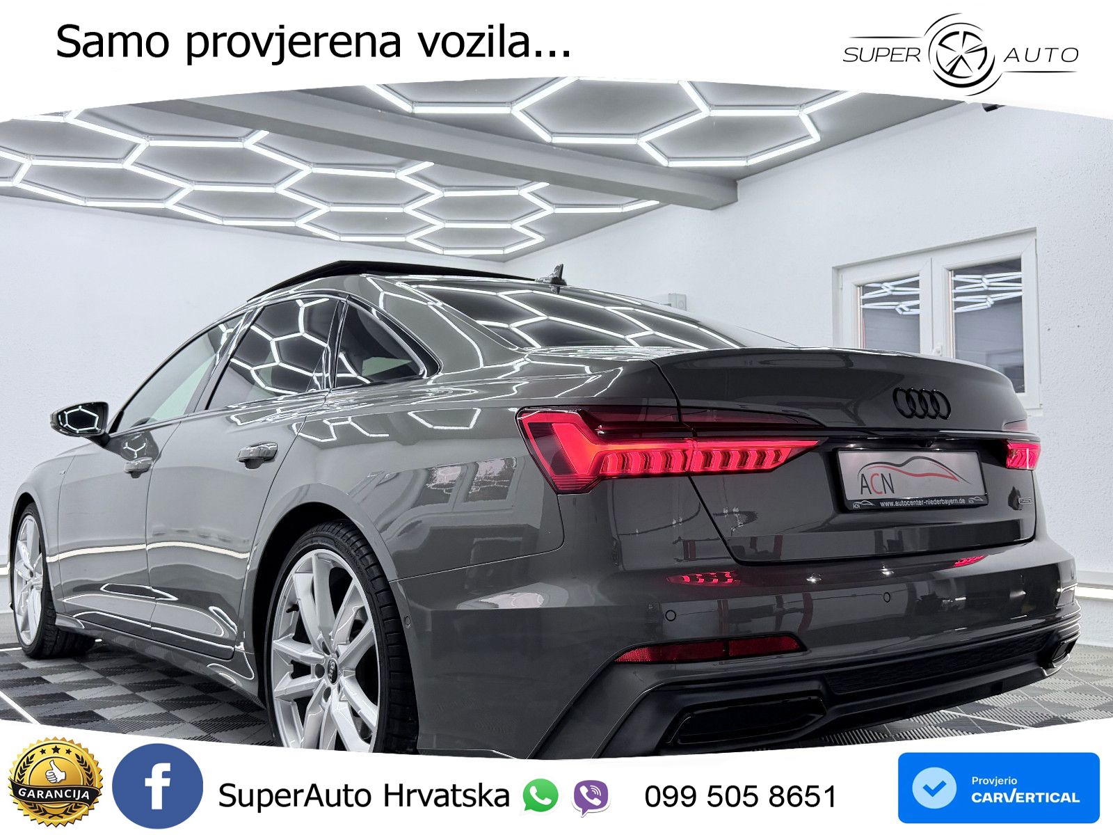 Audi A6 50 TDI V6 (286 KS) quattro tiptronic S line LED+GR SJED+ACC