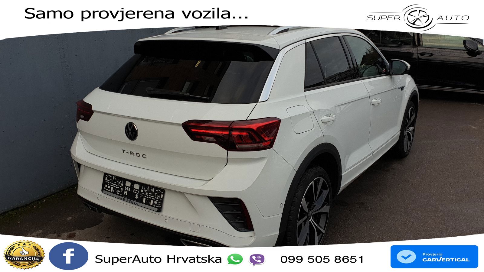 Volkswagen T-Roc 1.5 TSI (150 KS) R-Line LED+GR SJED+ACC