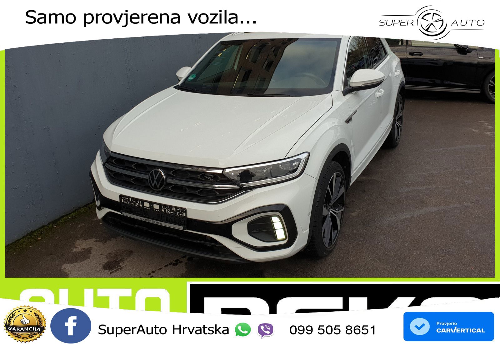Volkswagen T-Roc 1.5 TSI (150 KS) R-Line LED+GR SJED+ACC