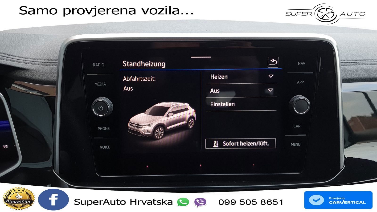 Volkswagen T-Roc 1.5 TSI (150 KS) R-Line LED+GR SJED+ACC