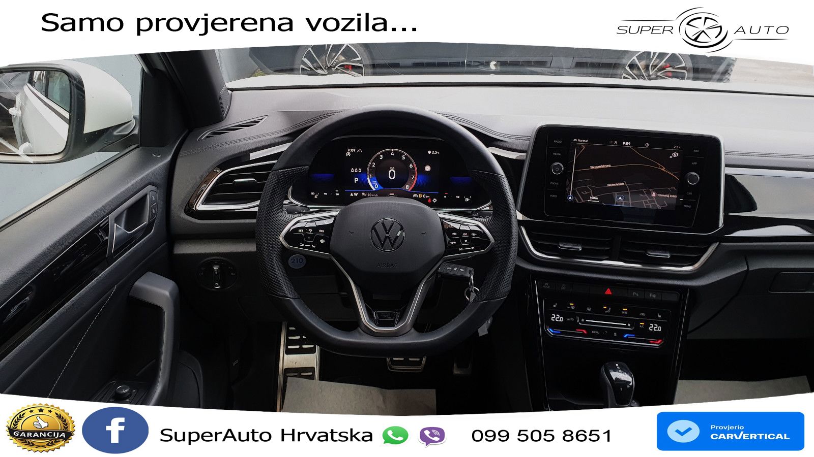 Volkswagen T-Roc 1.5 TSI (150 KS) R-Line LED+GR SJED+ACC
