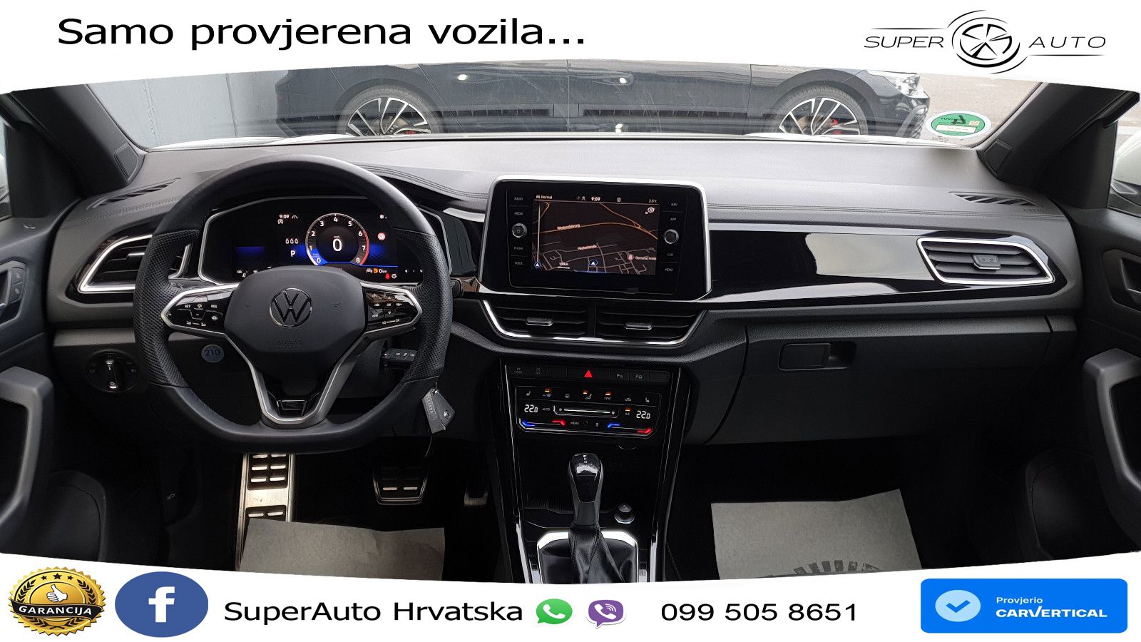 Volkswagen T-Roc 1.5 TSI (150 KS) R-Line LED+GR SJED+ACC