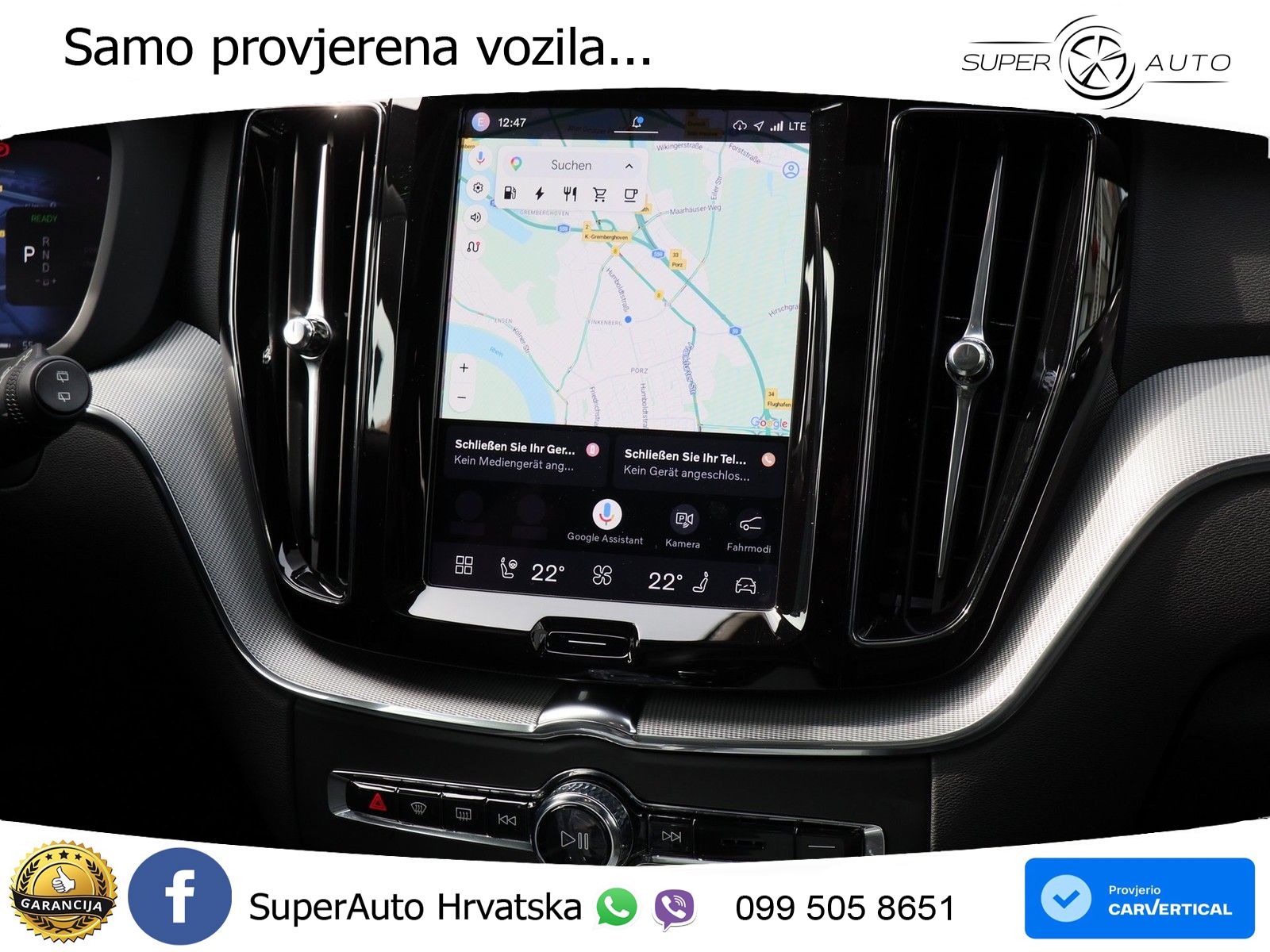Volvo XC60 T6 AWD Geartronic LED+GR SJED+ACC