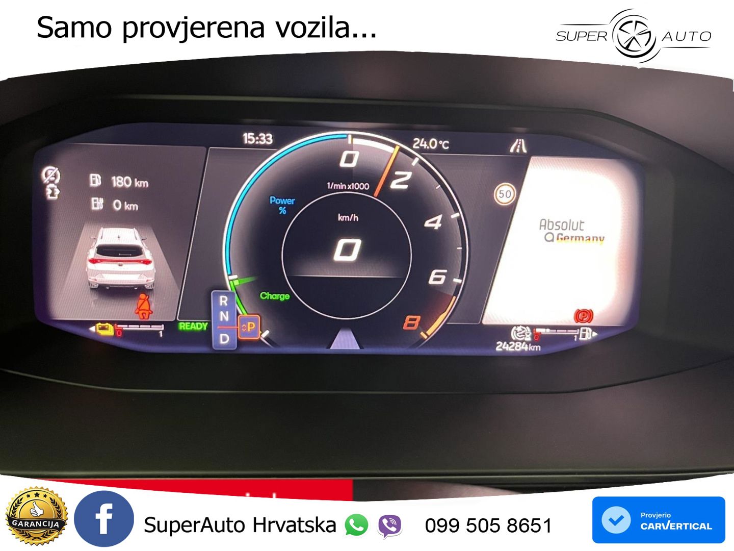 Cupra Formentor 1.4 TSI (245 KS) e-Hybrid DSG VZ LED+GR SJED+ACC