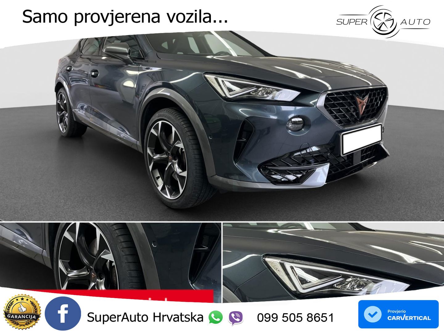 Cupra Formentor 1.4 TSI (245 KS) e-Hybrid DSG VZ LED+GR SJED+ACC