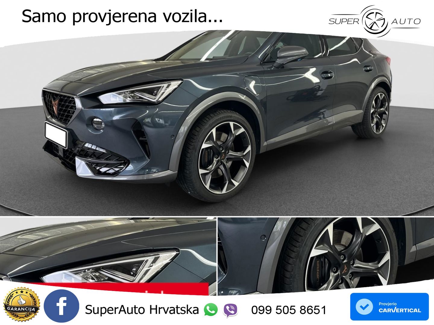 Cupra Formentor 1.4 TSI (245 KS) e-Hybrid DSG VZ LED+GR SJED+ACC