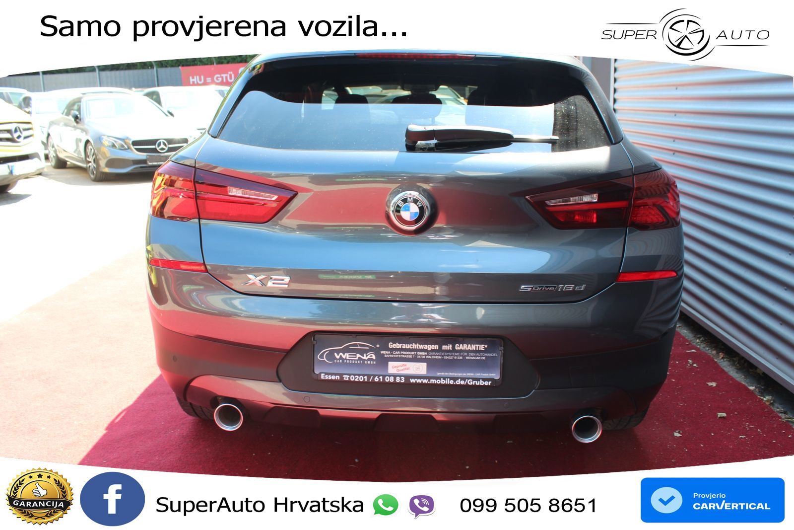 BMW X2 sDrive18d Steptronic Advantage