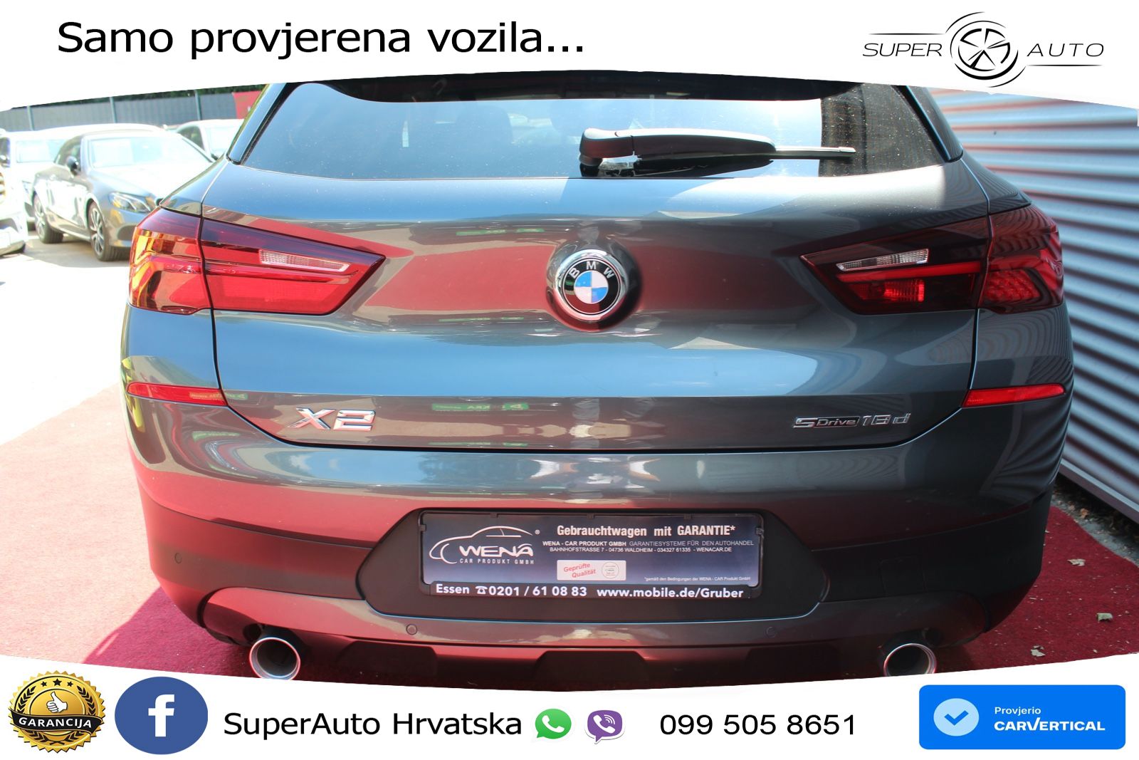 BMW X2 sDrive18d Steptronic Advantage