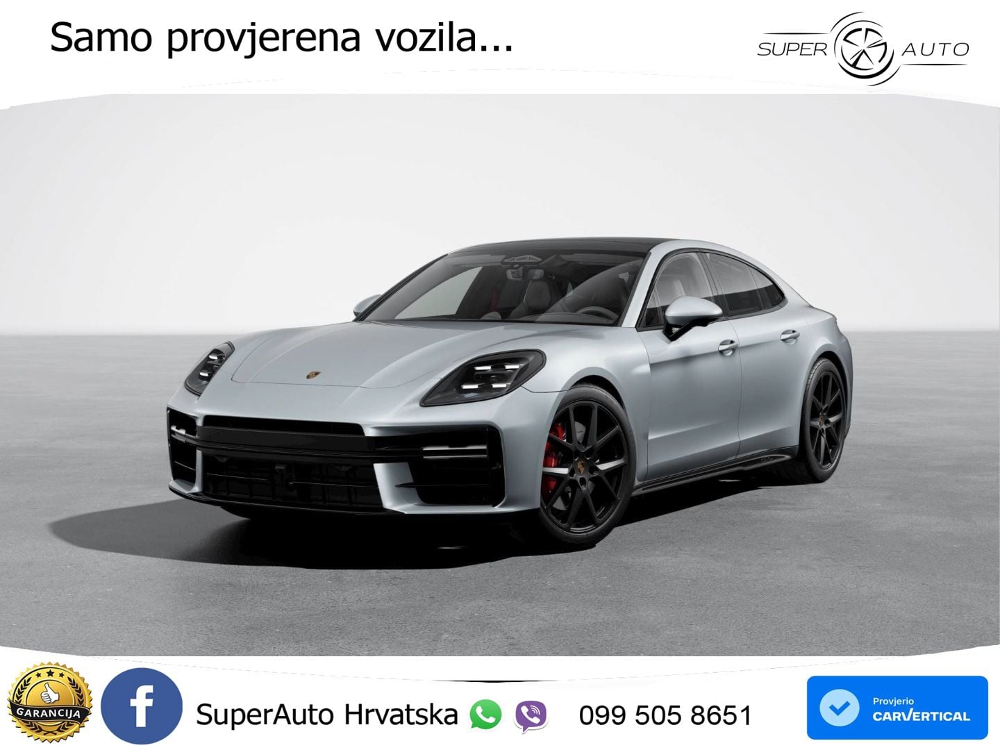 Porsche Panamera GTS 4.0 V8 (500 KS) PDK ZRAČNI+ACC+GR SJED+KAM+PANO