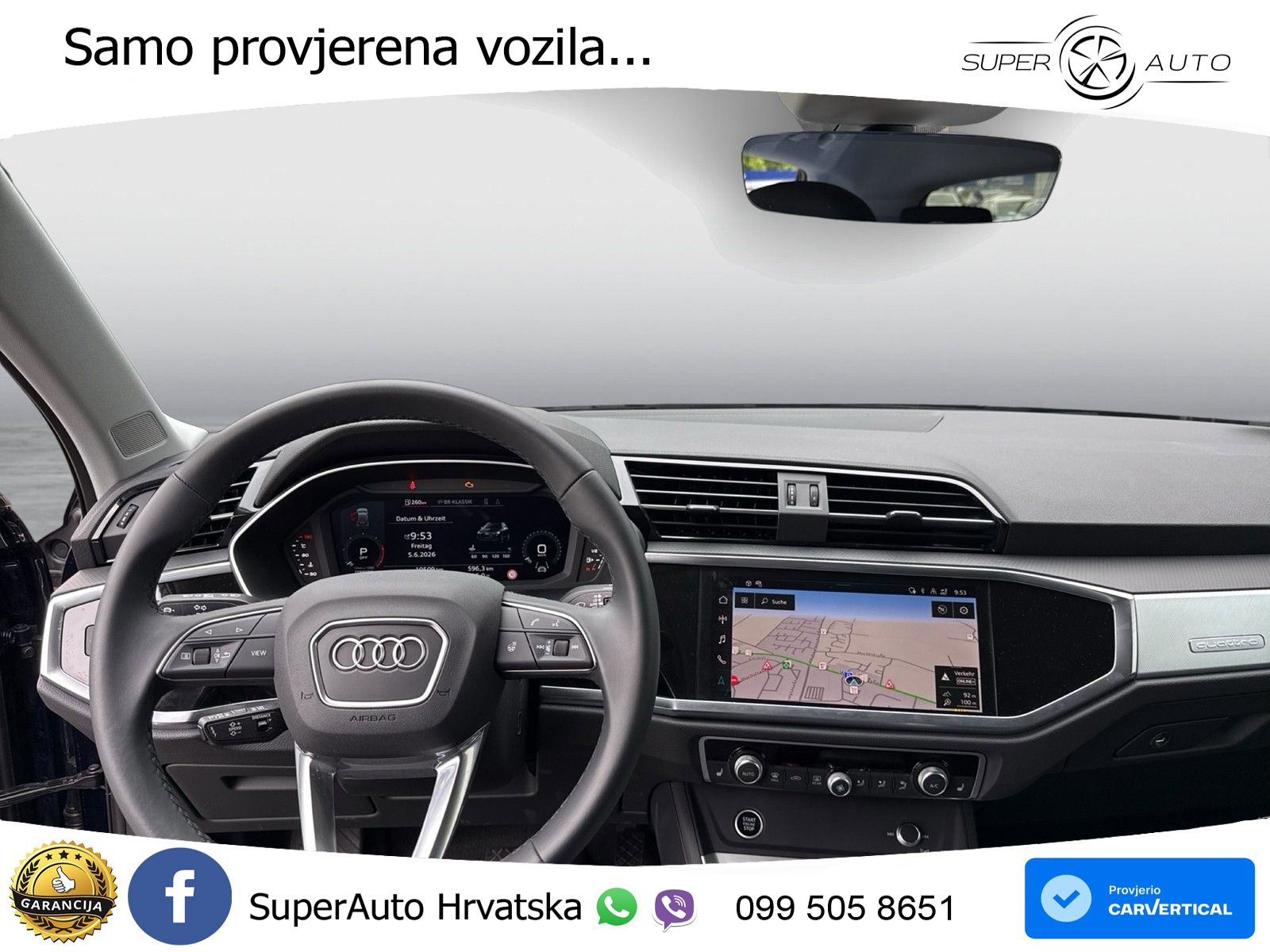 Audi Q3 40 TDI (193 KS) quattro S tronic advanced LED+GR SJED+ACC