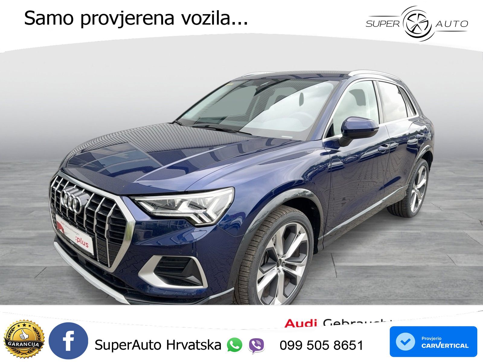 Audi Q3 40 TDI (193 KS) quattro S tronic advanced LED+GR SJED+ACC
