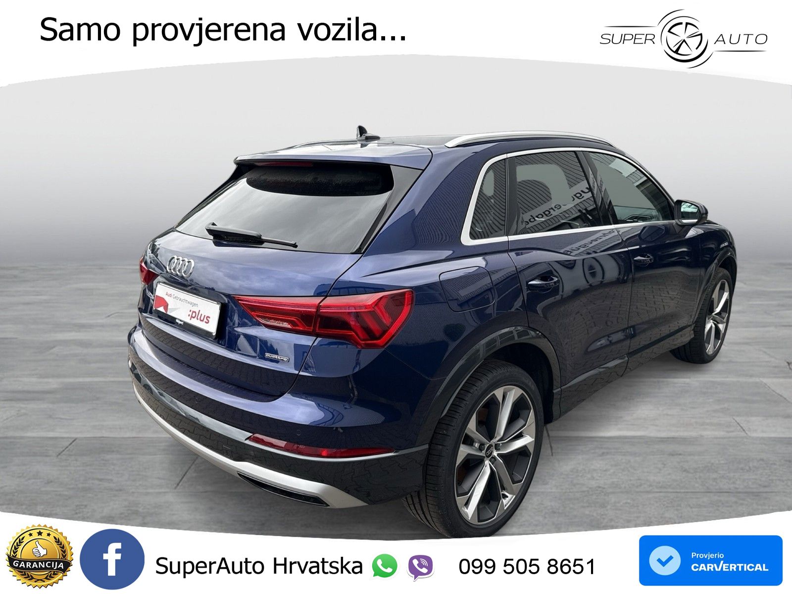 Audi Q3 40 TDI (193 KS) quattro S tronic advanced LED+GR SJED+ACC
