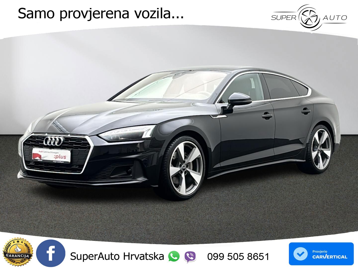 Audi A5 Sportback 40 TDI (204 KS) S tronic MATRIX+GR SJED+KAM