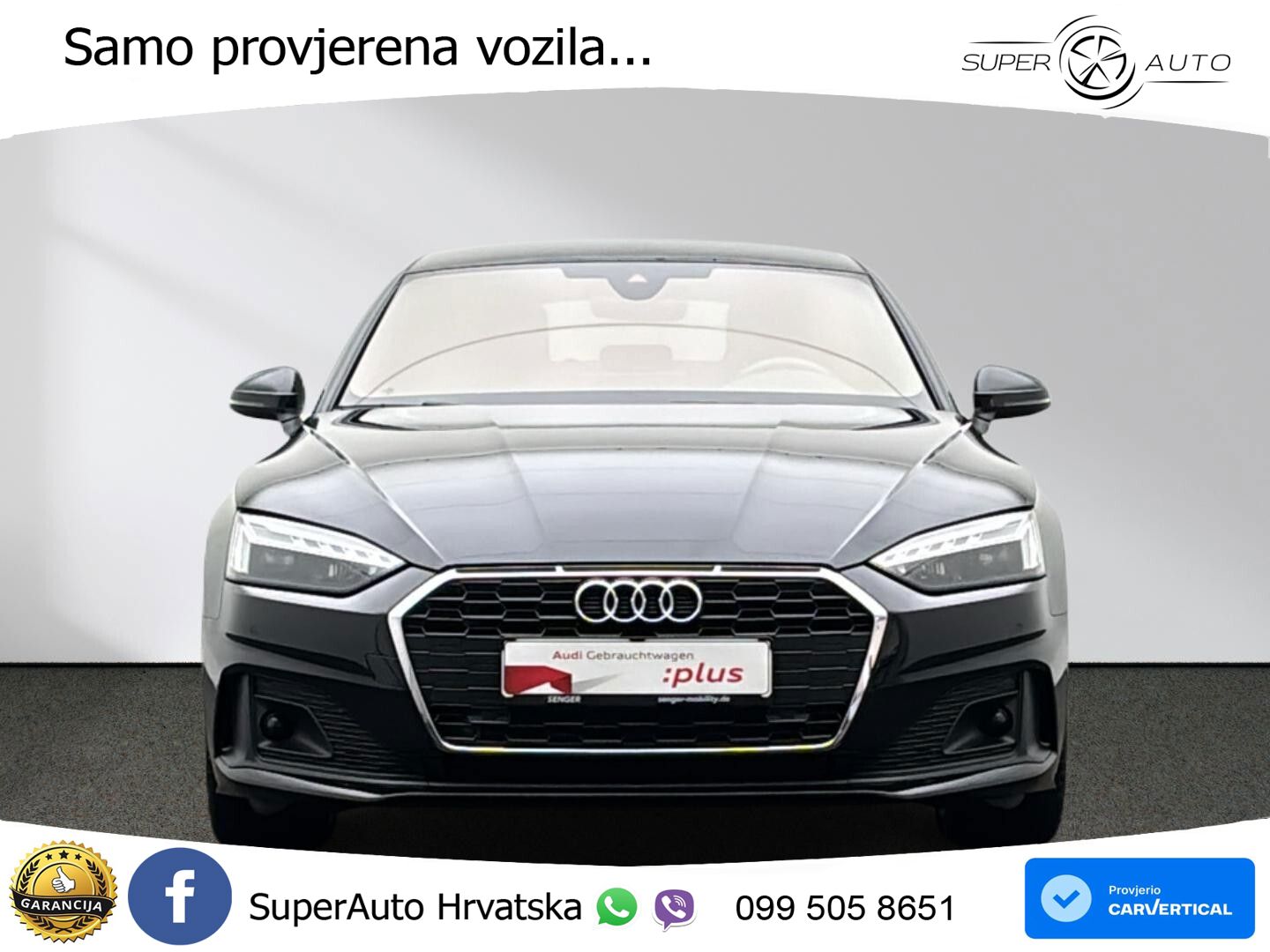 Audi A5 Sportback 40 TDI (204 KS) S tronic MATRIX+GR SJED+KAM