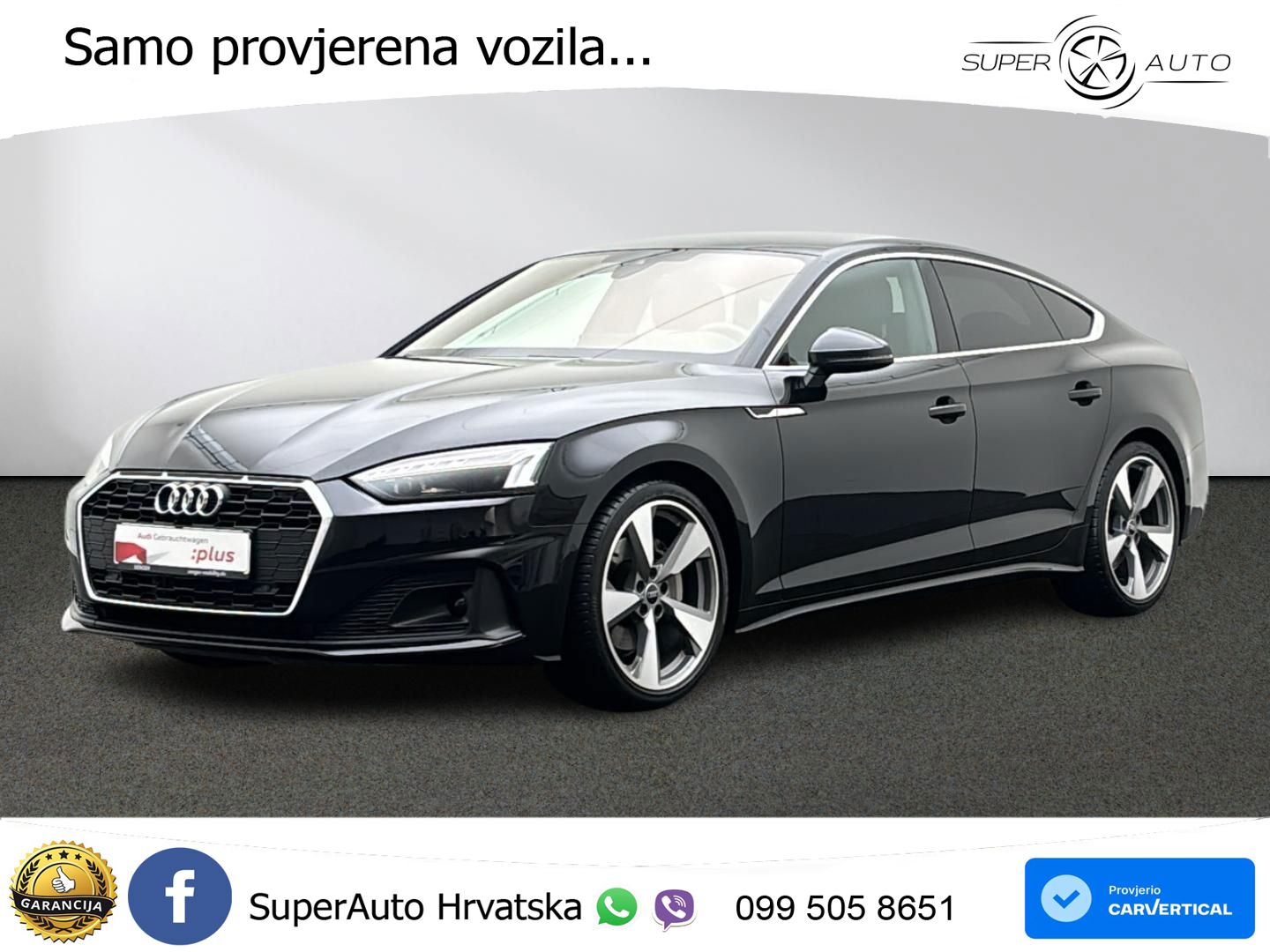 Audi A5 Sportback 40 TDI (204 KS) S tronic MATRIX+GR SJED+KAM