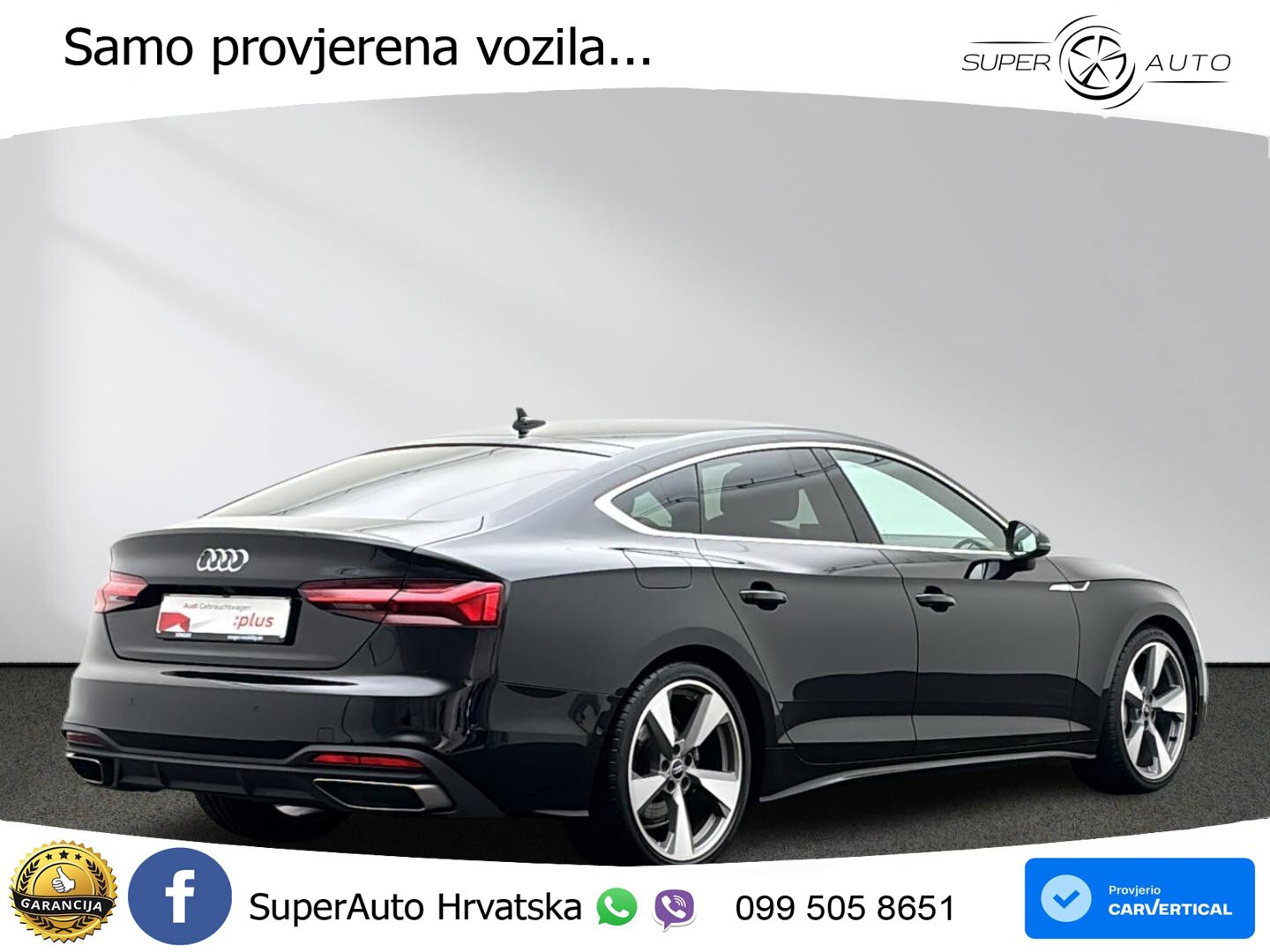 Audi A5 Sportback 40 TDI (204 KS) S tronic MATRIX+GR SJED+KAM