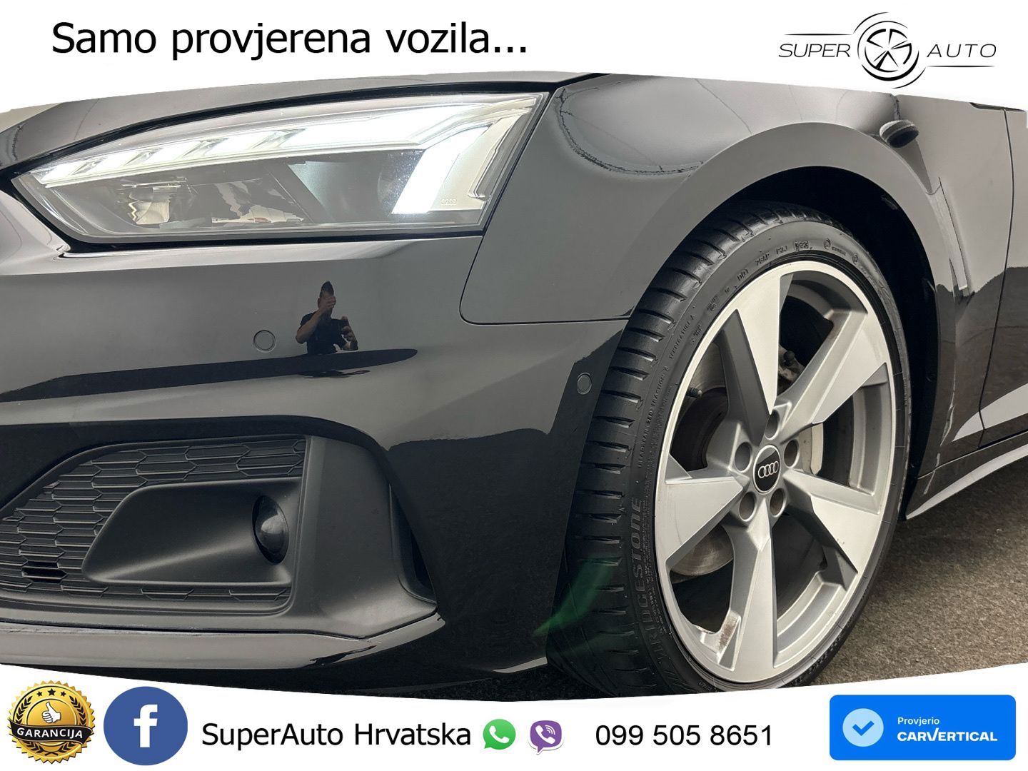 Audi A5 Sportback 40 TDI (204 KS) S tronic MATRIX+GR SJED+KAM