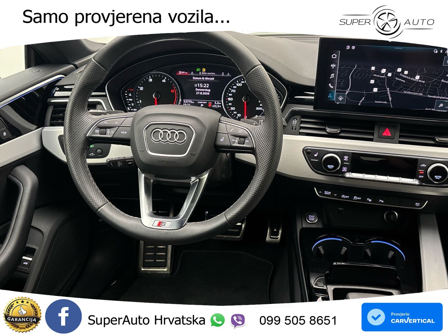 Audi A5 Sportback 40 TDI (204 KS) S tronic MATRIX+GR SJED+KAM