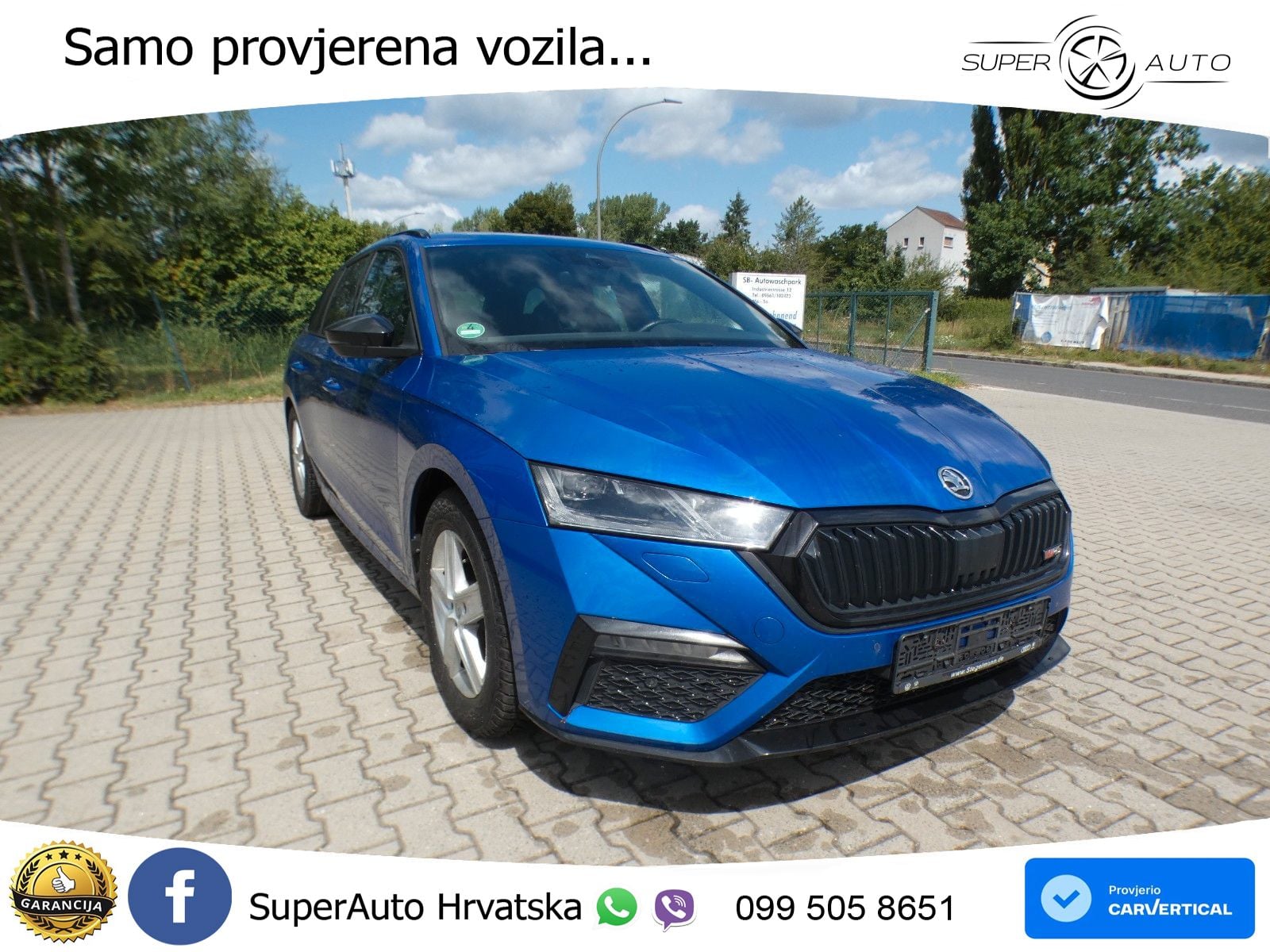 Škoda Octavia Combi RS 2.0 TDI (200 KS) DSG LED+GR SJED+ACC