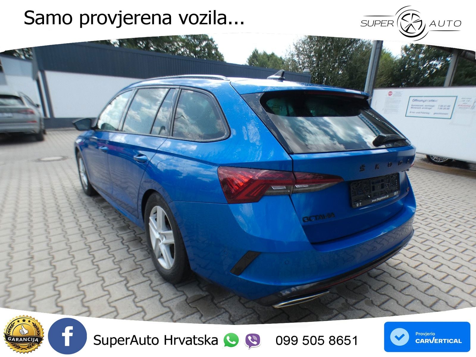 Škoda Octavia Combi RS 2.0 TDI (200 KS) DSG LED+GR SJED+ACC