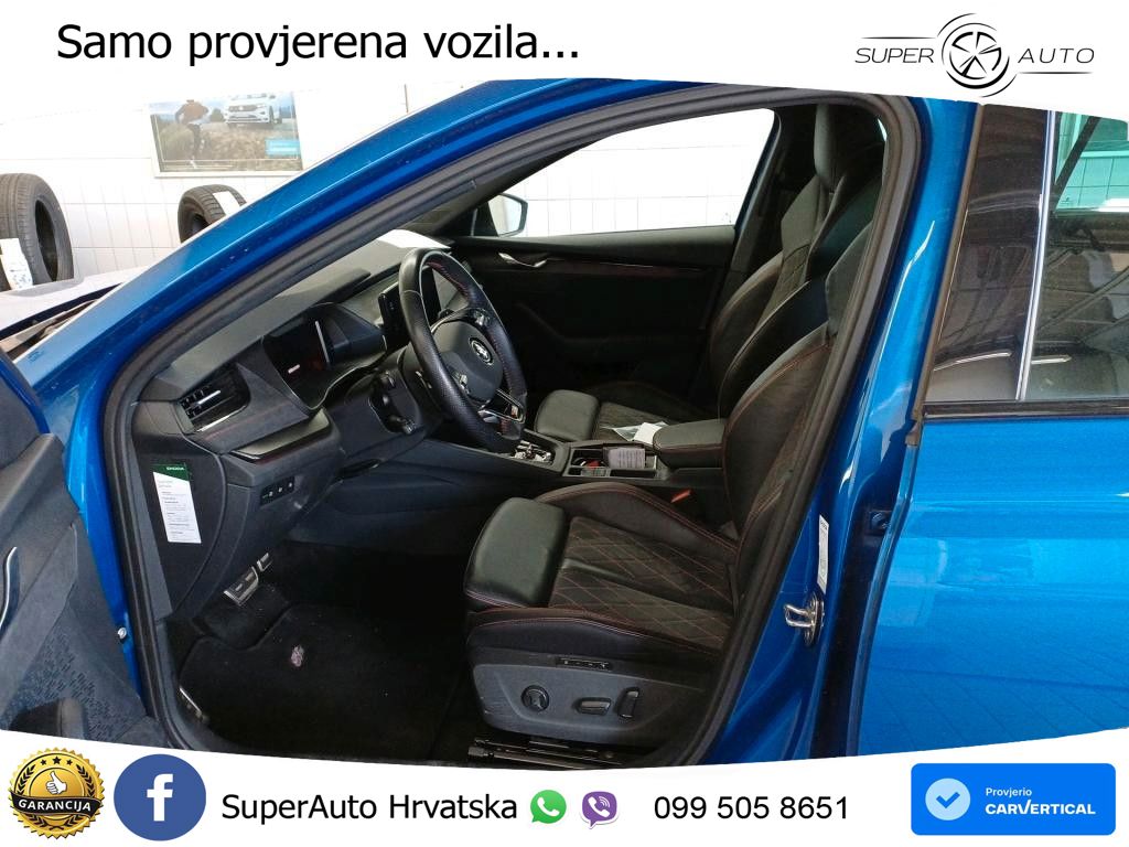 Škoda Octavia Combi RS 2.0 TDI (200 KS) DSG LED+GR SJED+ACC