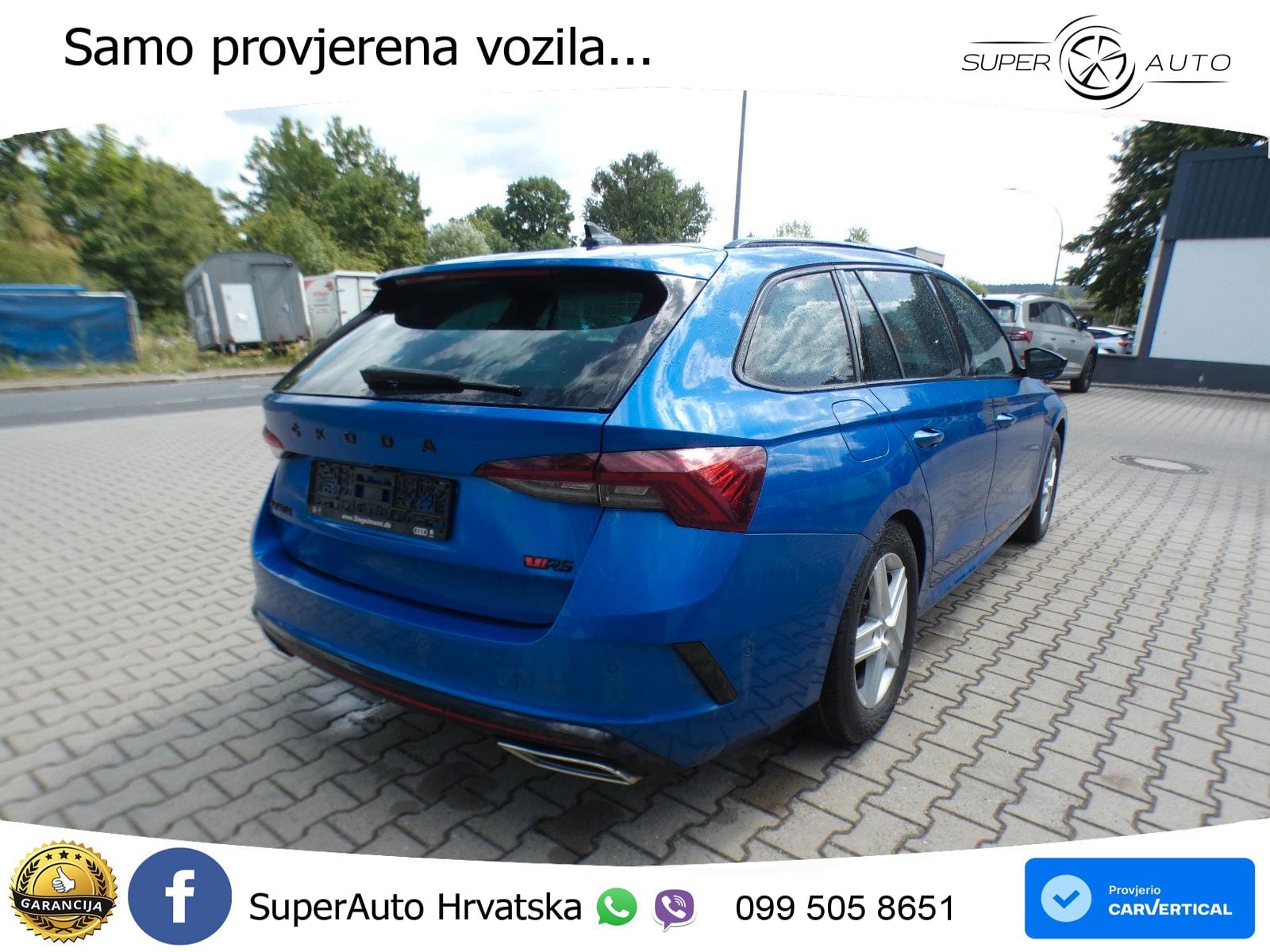 Škoda Octavia Combi RS 2.0 TDI (200 KS) DSG LED+GR SJED+ACC