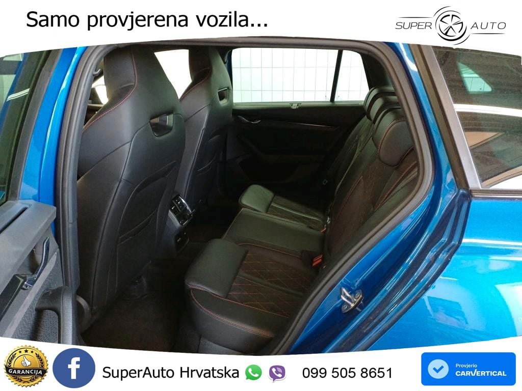 Škoda Octavia Combi RS 2.0 TDI (200 KS) DSG LED+GR SJED+ACC
