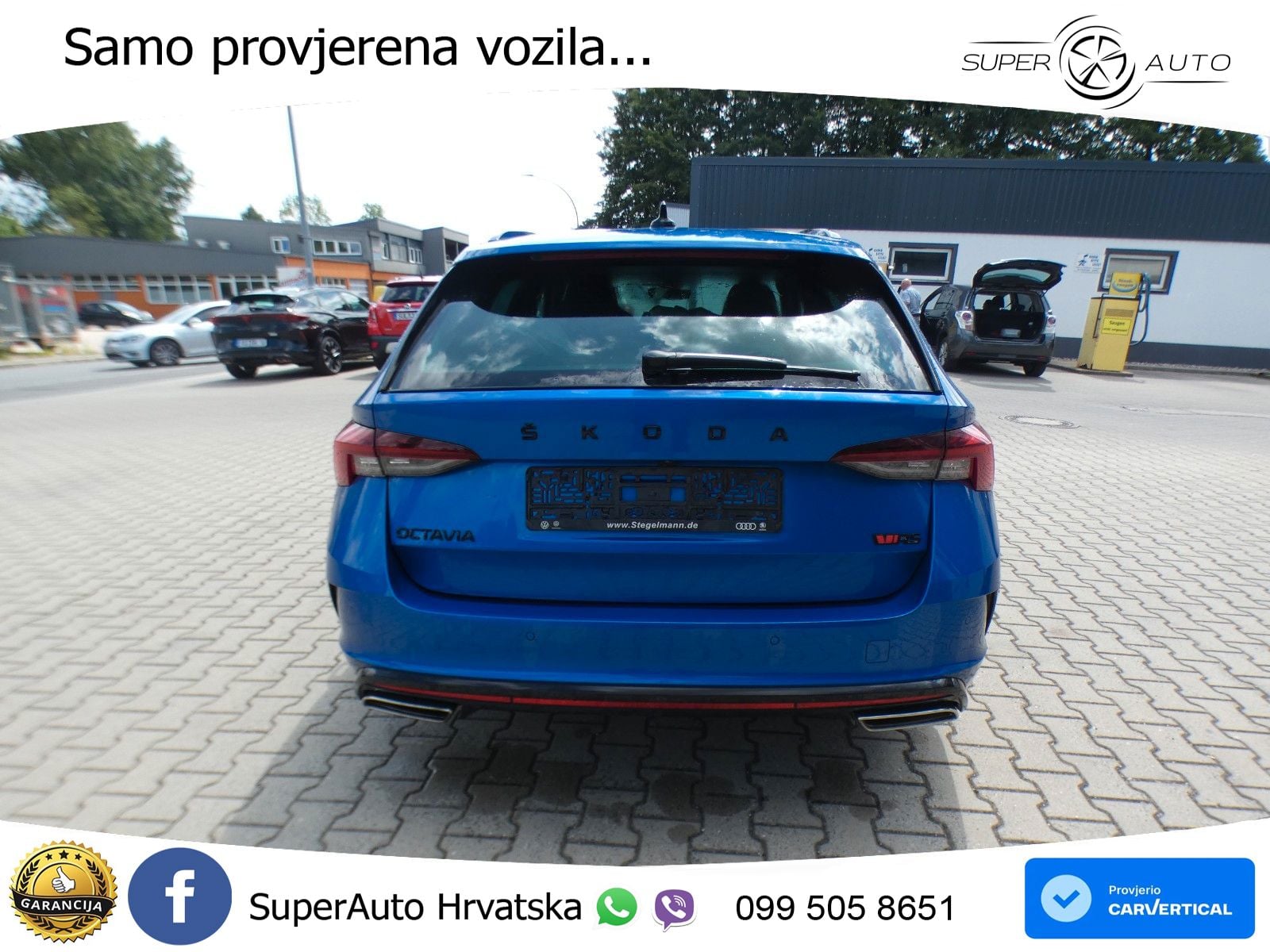 Škoda Octavia Combi RS 2.0 TDI (200 KS) DSG LED+GR SJED+ACC