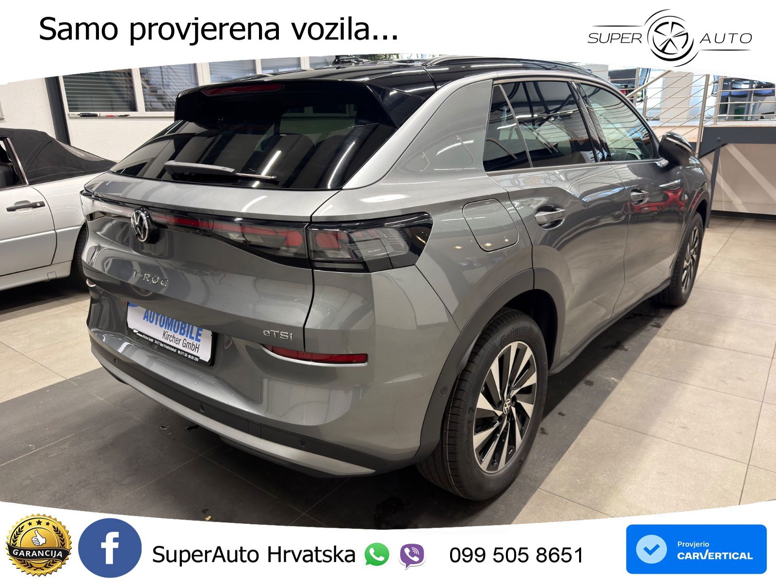 Volkswagen T-Roc 1.5 eTSI (150 KS)  DSG LED+GR SJED+ACC