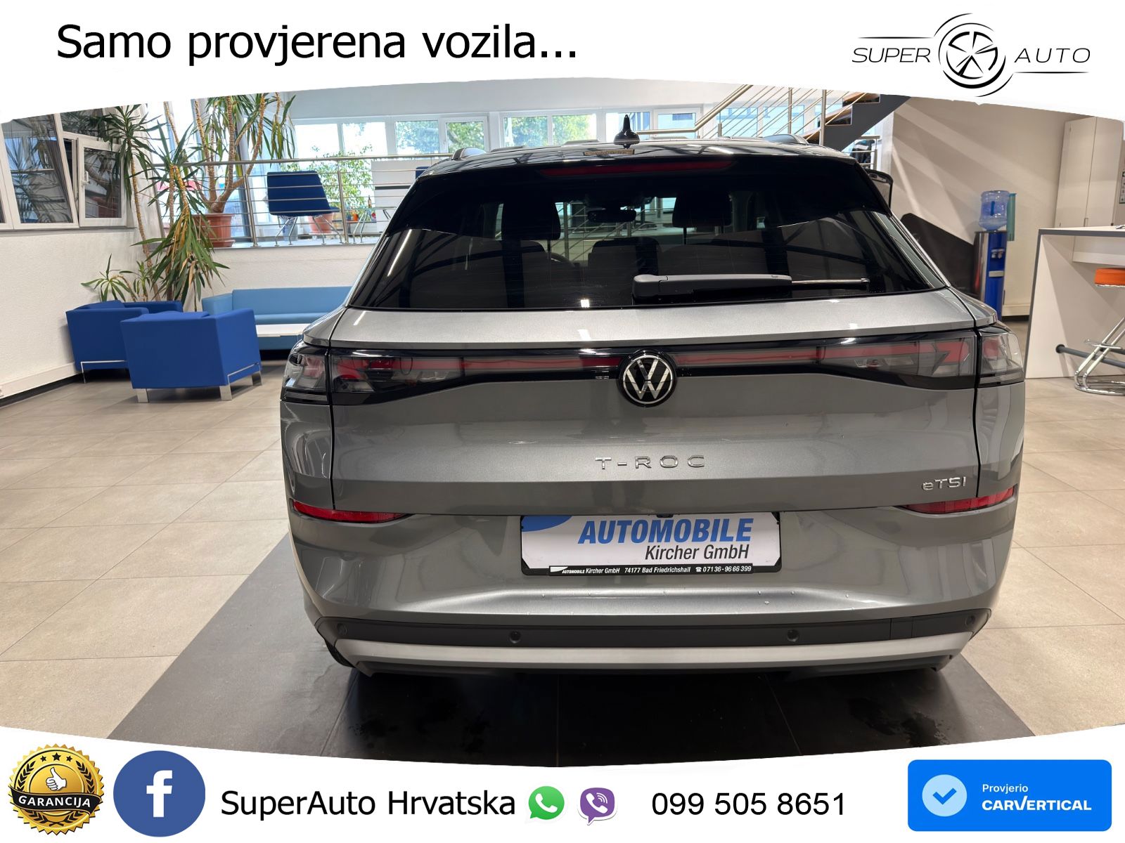Volkswagen T-Roc 1.5 eTSI (150 KS)  DSG LED+GR SJED+ACC