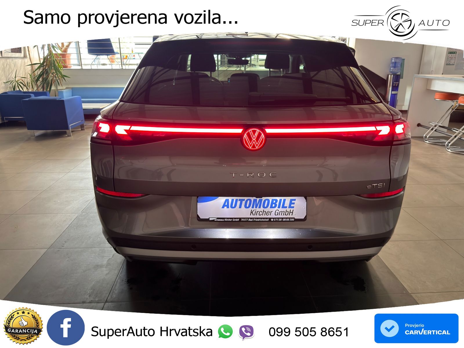 Volkswagen T-Roc 1.5 eTSI (150 KS)  DSG LED+GR SJED+ACC