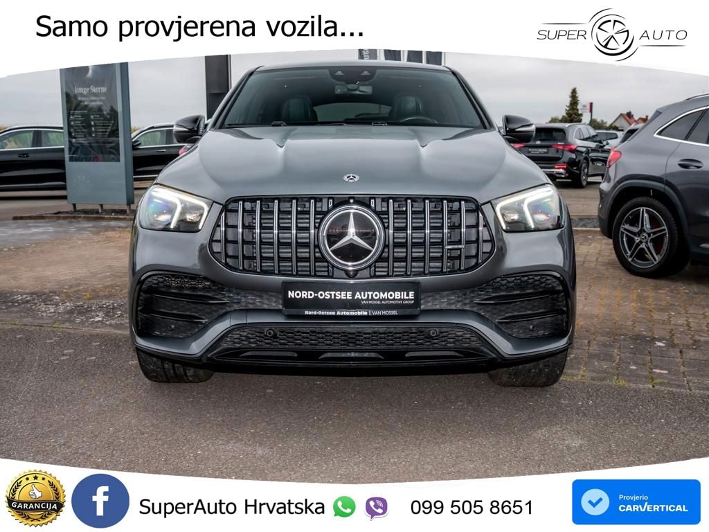 Mercedes AMG GLE Coupe 53 (435 KS) EQ Boost 4MATIC+ AMG SPEEDSHIFT TCT 9G ACC+HEAD+4xGR SJED+360+PANO