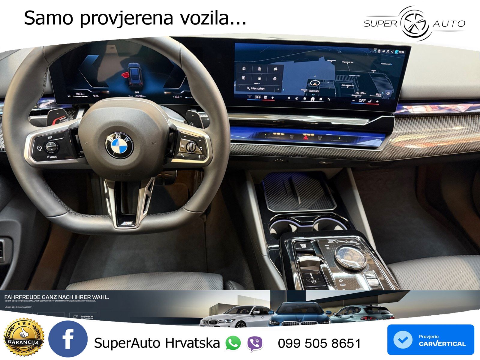 BMW 520d Touring (197 KS) Steptronic M Sport LED+GR SJED+ACC