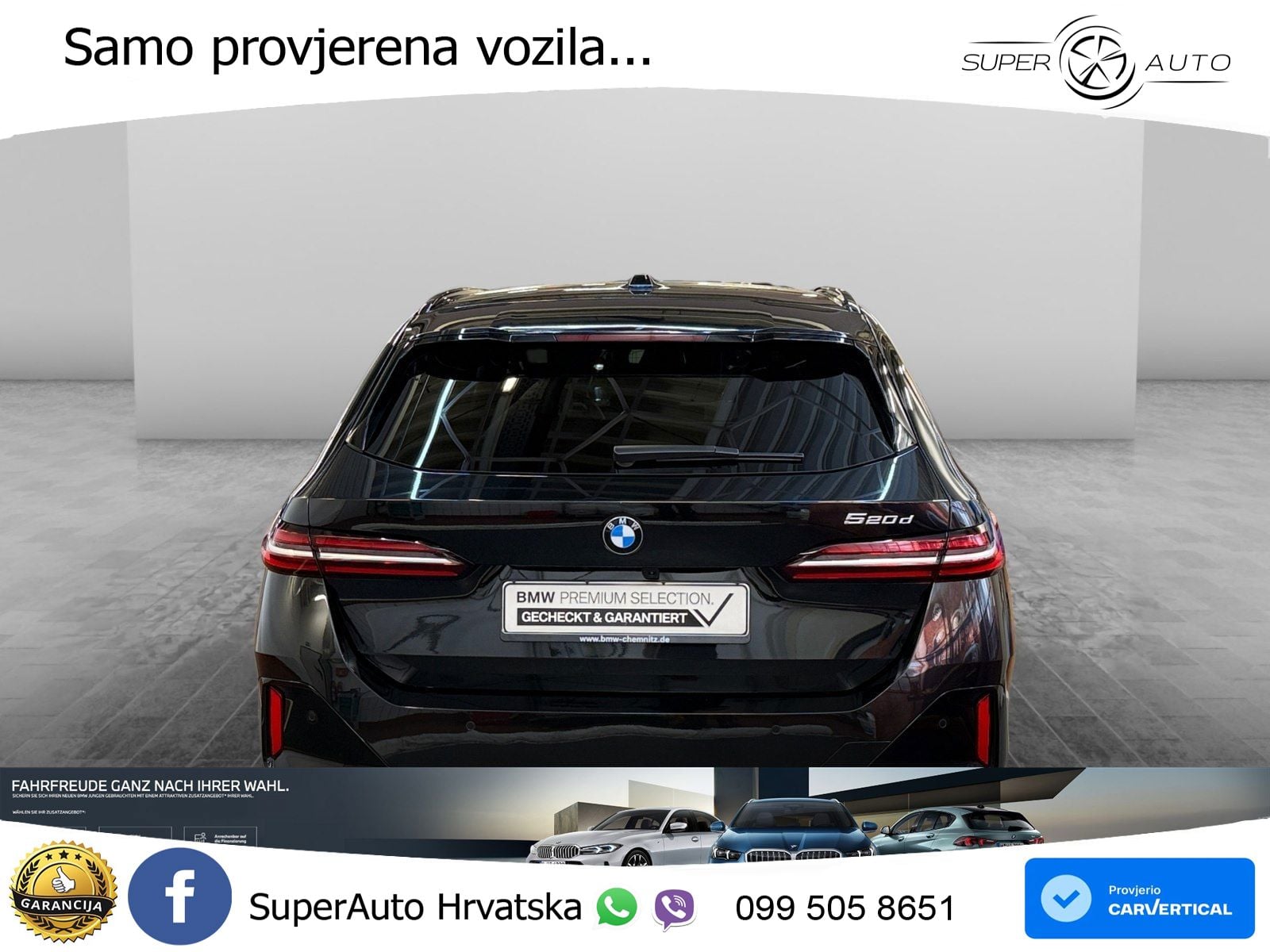 BMW 520d Touring (197 KS) Steptronic M Sport LED+GR SJED+ACC