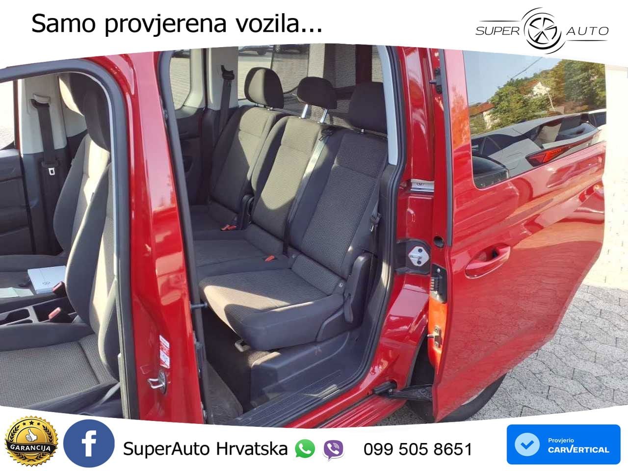 Volkswagen Caddy Kombi / 5-Sitze, Bluetooth, Klima, DAB+ 102 KS