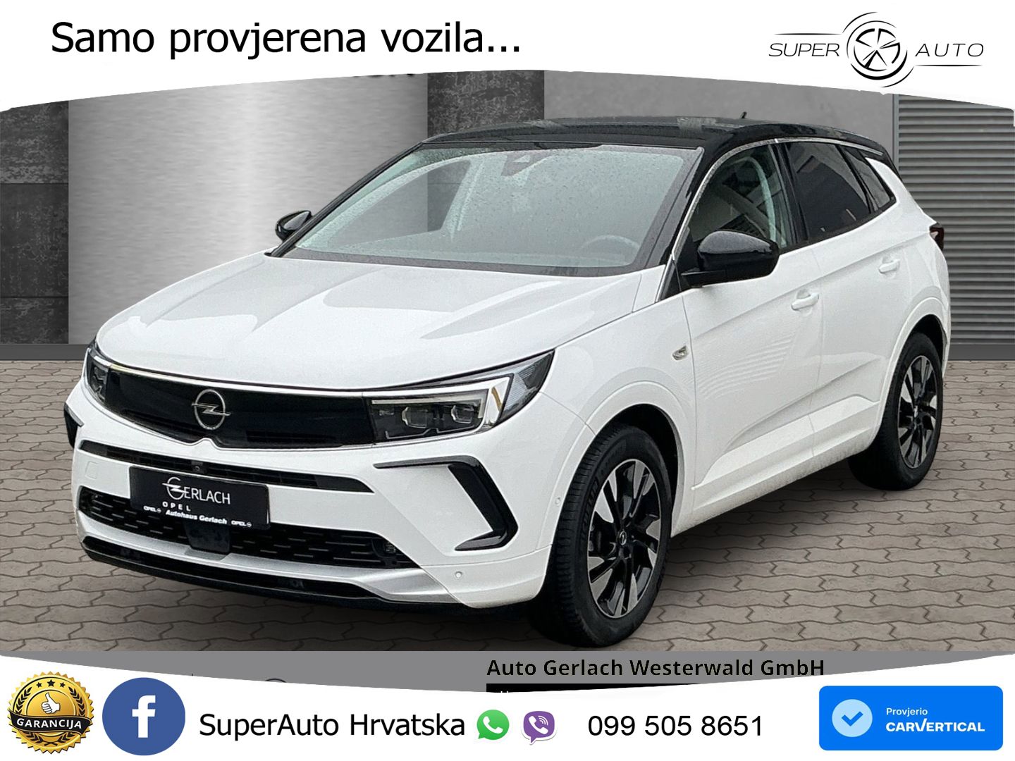 Opel Grandland 1.2i Turbo (130 KS) Automatic Elegance LED+GR SJED+ACC