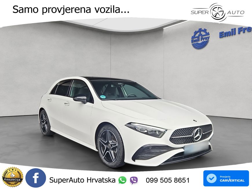 Mercedes-Benz A 200d 8G-DCT AMG LED+GR SJED+ACC