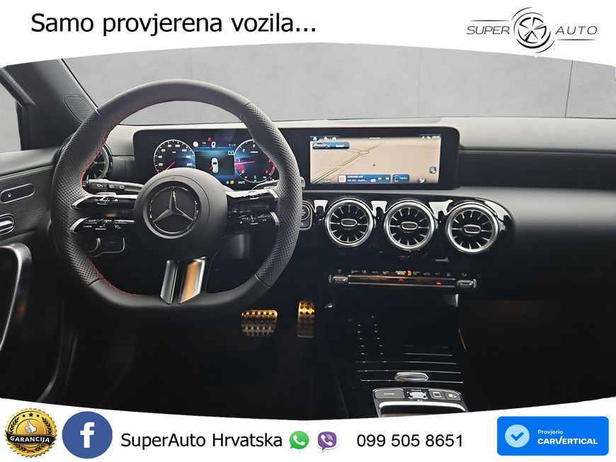 Mercedes-Benz A 200d 8G-DCT AMG LED+GR SJED+ACC
