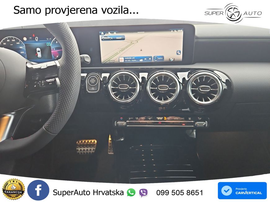 Mercedes-Benz A 200d 8G-DCT AMG LED+GR SJED+ACC