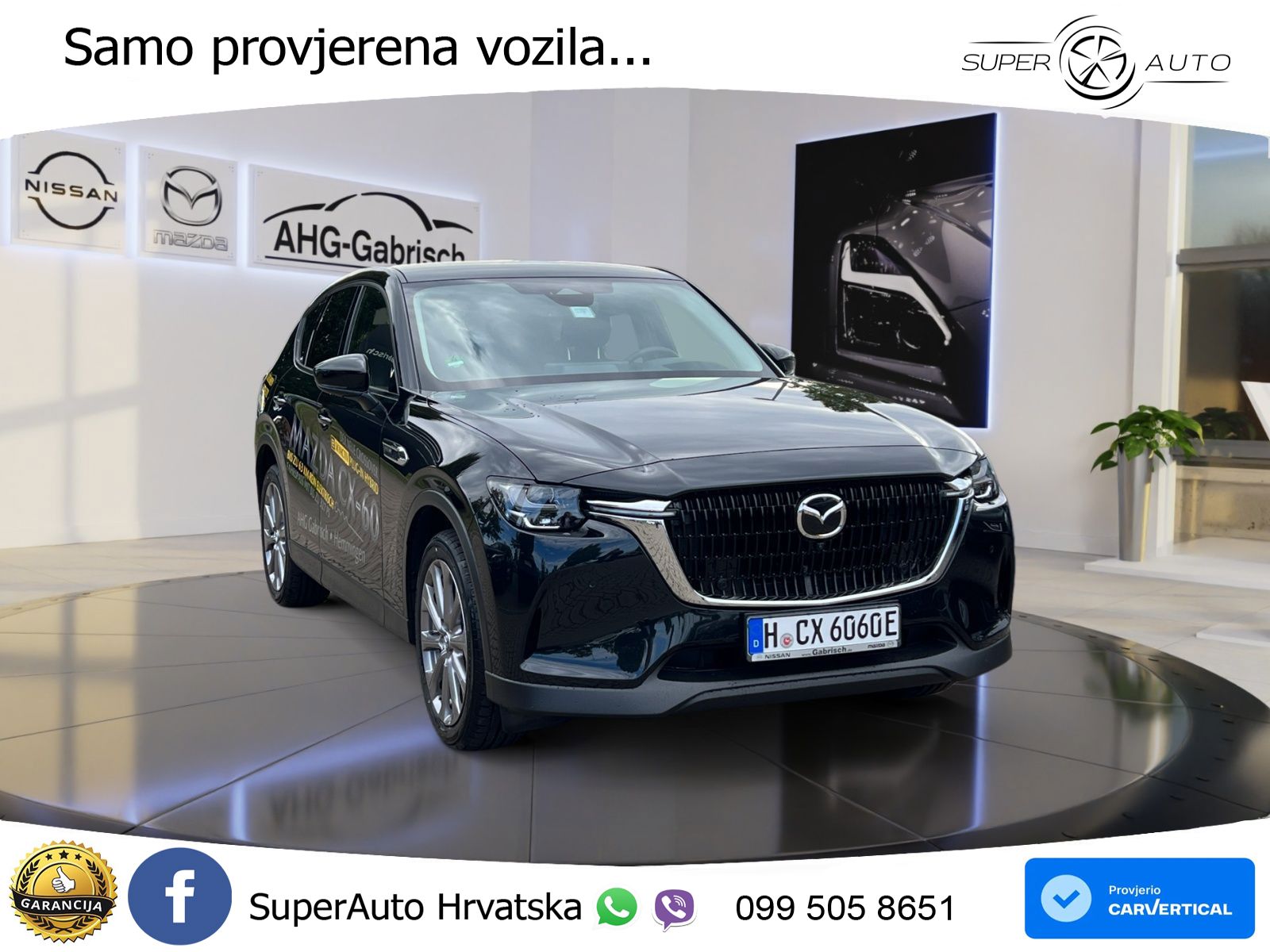 Mazda CX-60 2.5 e-Skyactiv (328 KS) AWD Automatic LED+GR SJED+ACC