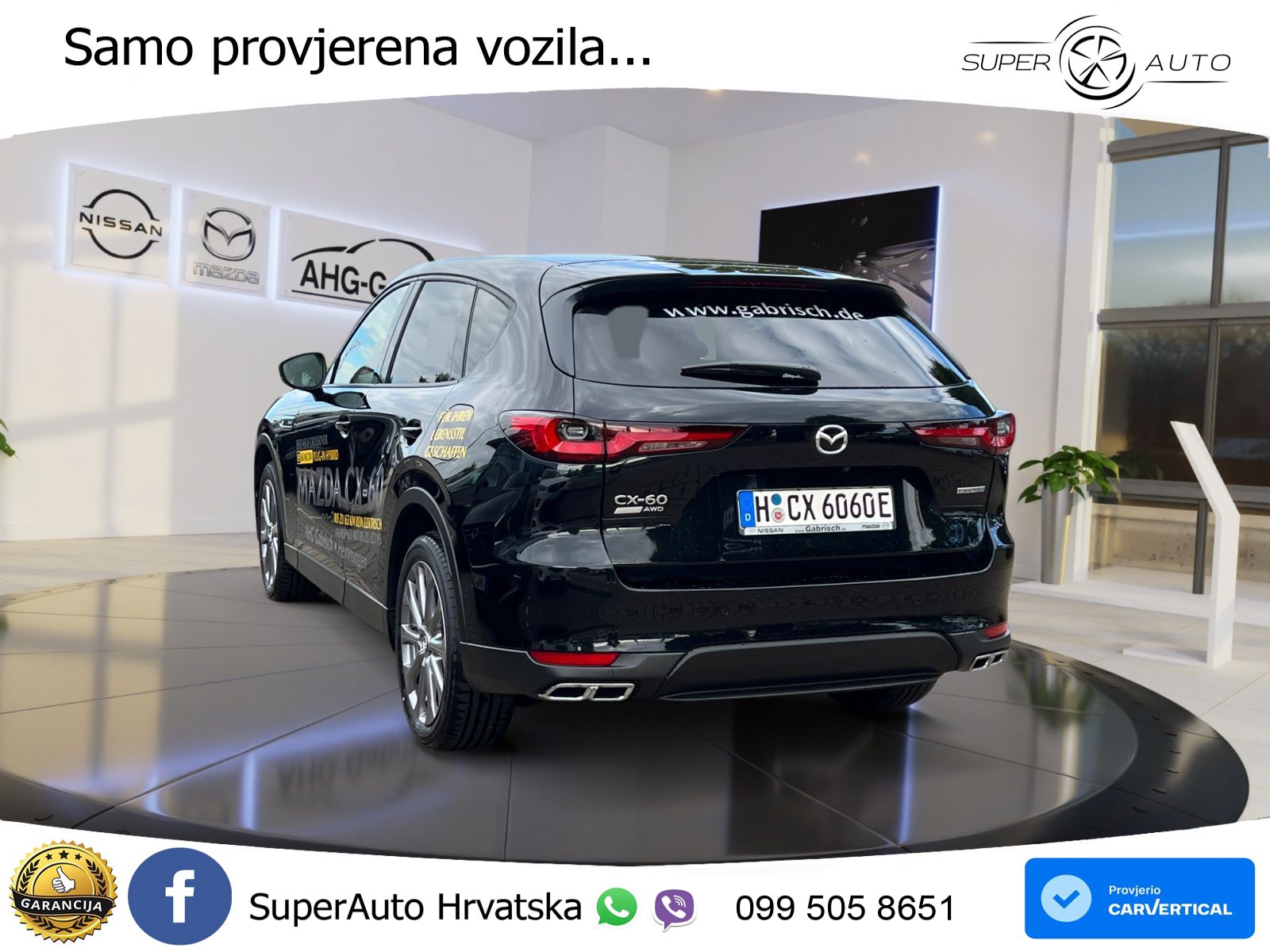 Mazda CX-60 2.5 e-Skyactiv (328 KS) AWD Automatic LED+GR SJED+ACC