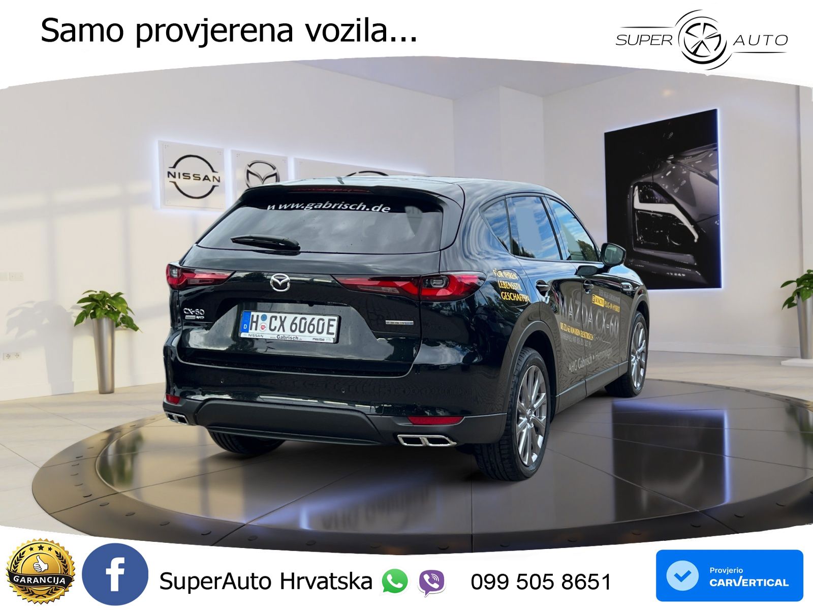 Mazda CX-60 2.5 e-Skyactiv (328 KS) AWD Automatic LED+GR SJED+ACC