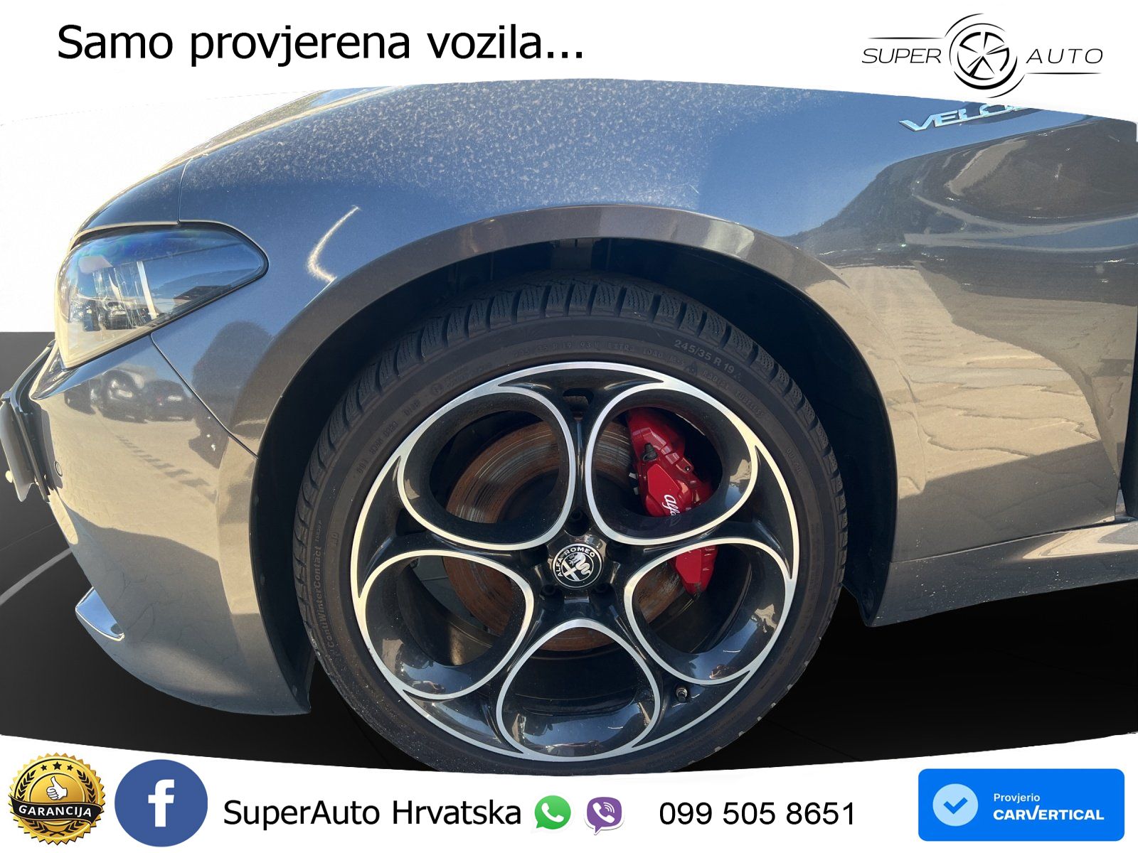 Alfa Romeo Giulia 2.0 Turbo (280 KS) AWD Automatic LED+GR SJED+ACC