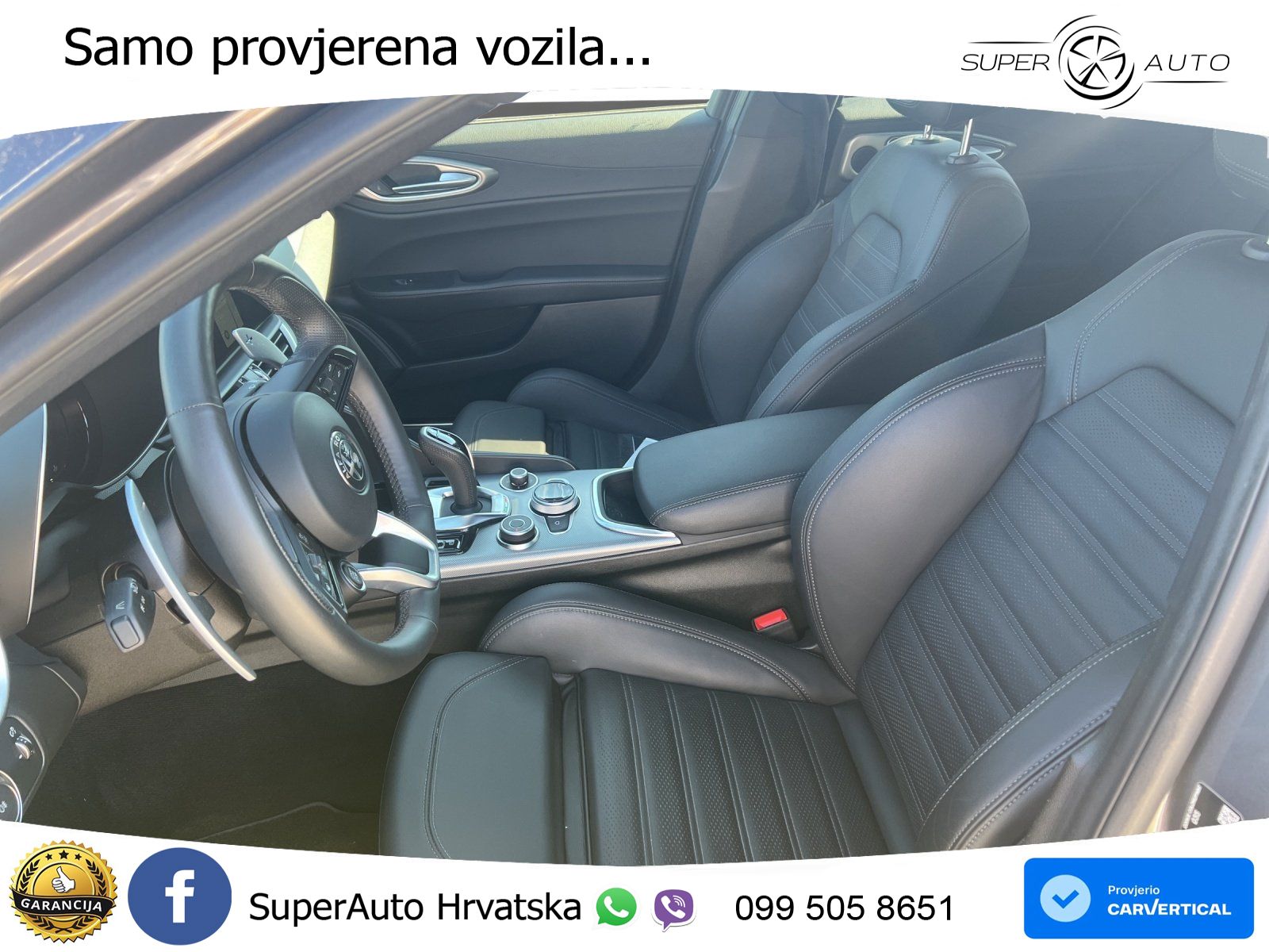 Alfa Romeo Giulia 2.0 Turbo (280 KS) AWD Automatic LED+GR SJED+ACC