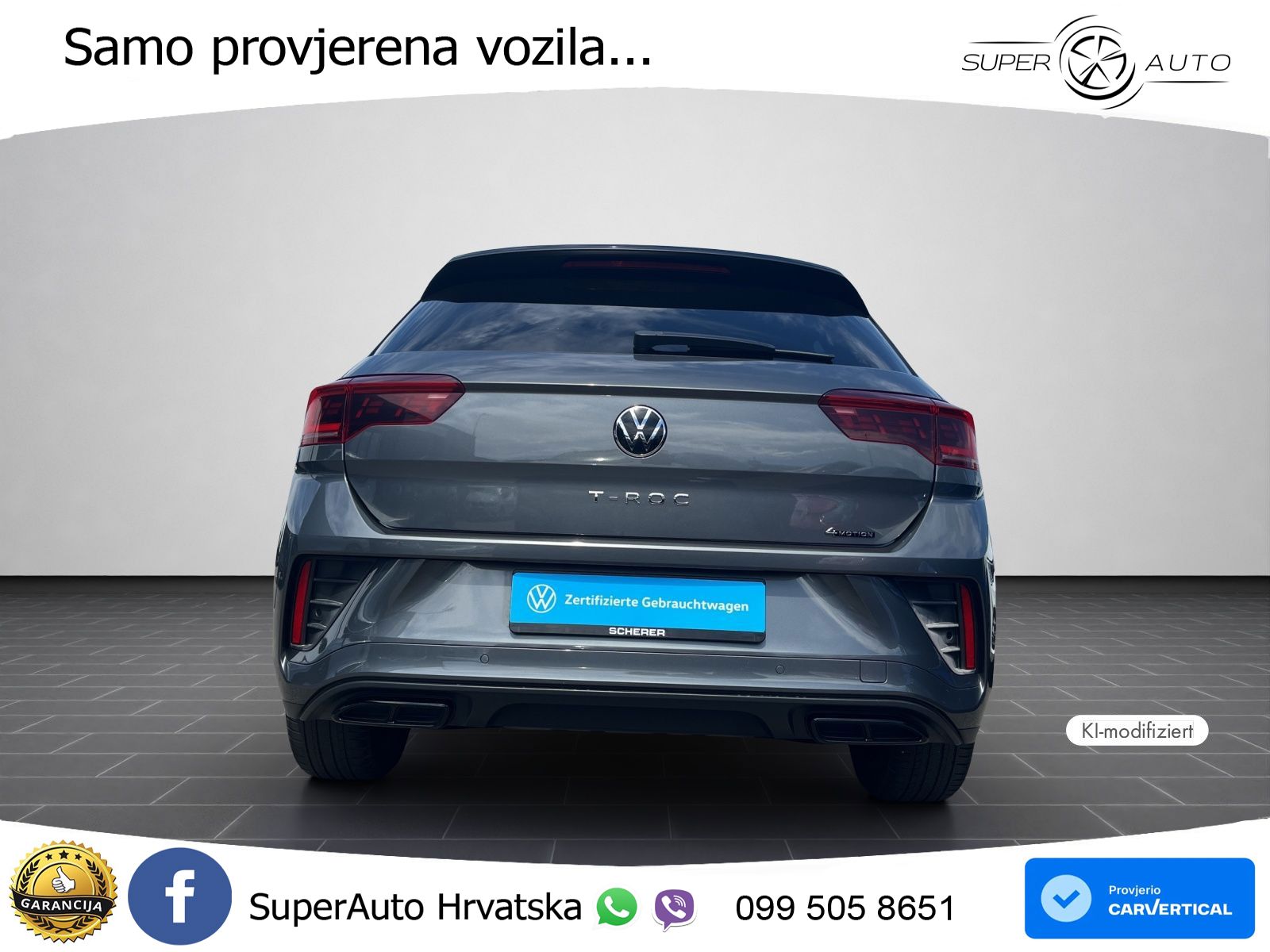 Volkswagen T-Roc I 2.0 TSI (190 KS) 4M DSG MATRIX+GR SJED+KAM