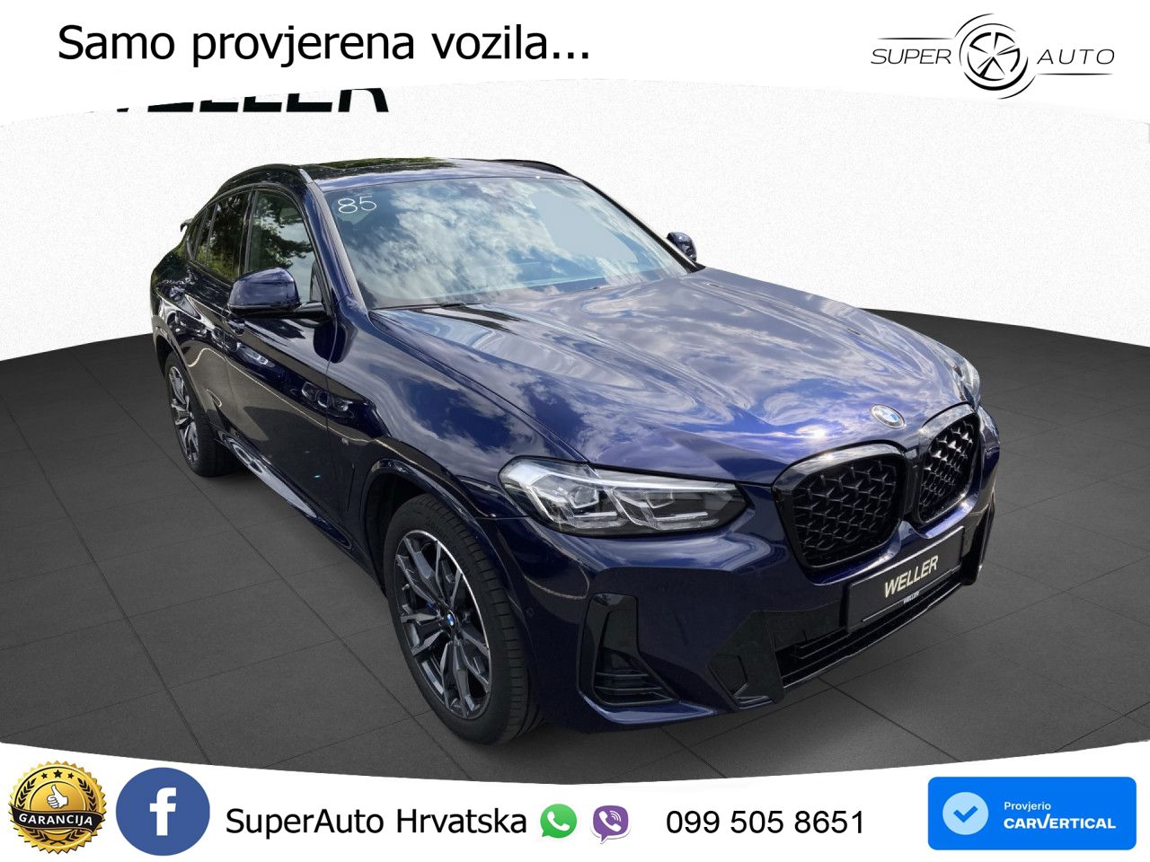 BMW X4 20i (184 KS) xDrive Steptronic M Sport LED+GR SJED+ACC